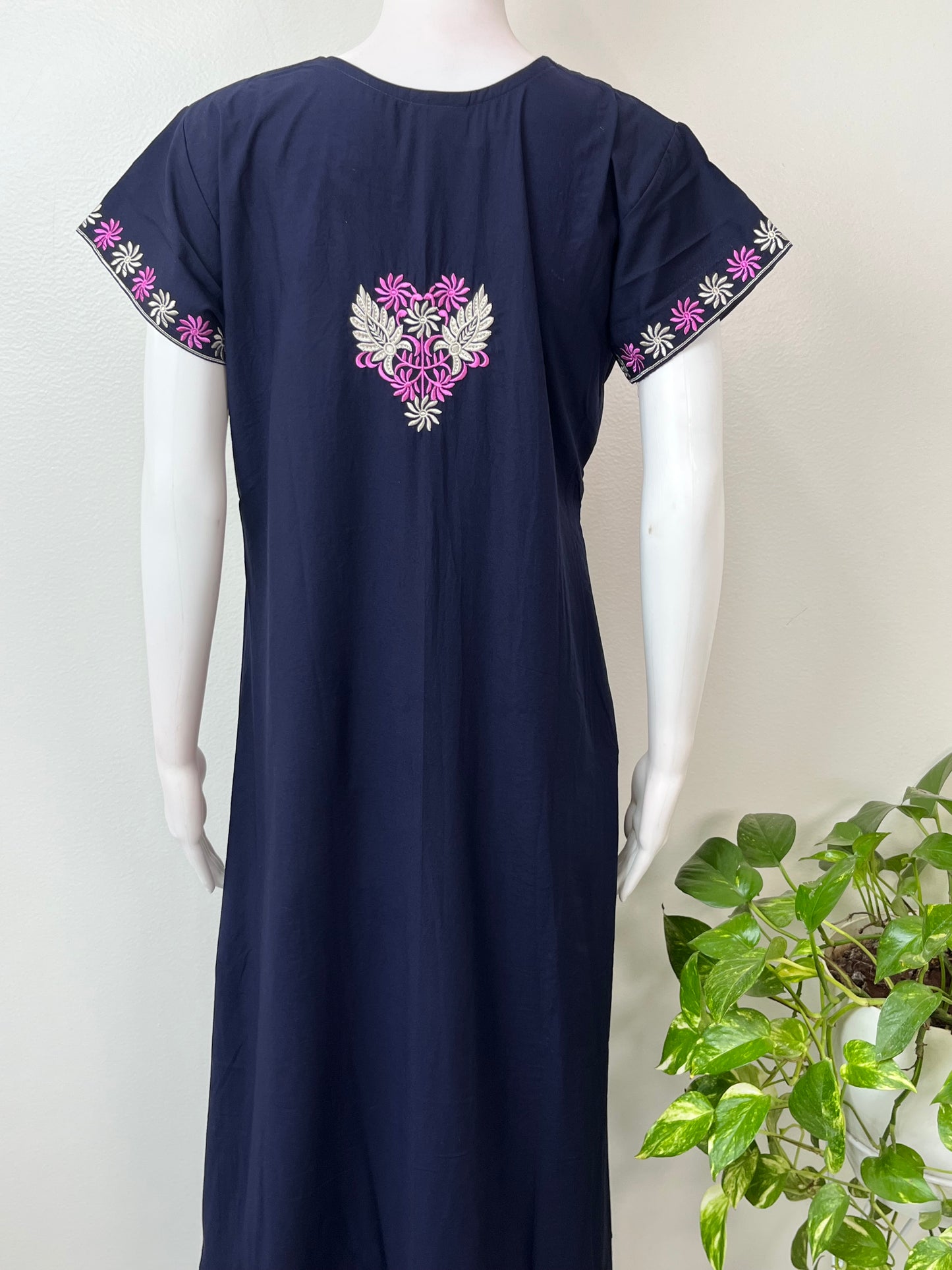 Navy Blue Classic Charm Bizzylizzy Nighty