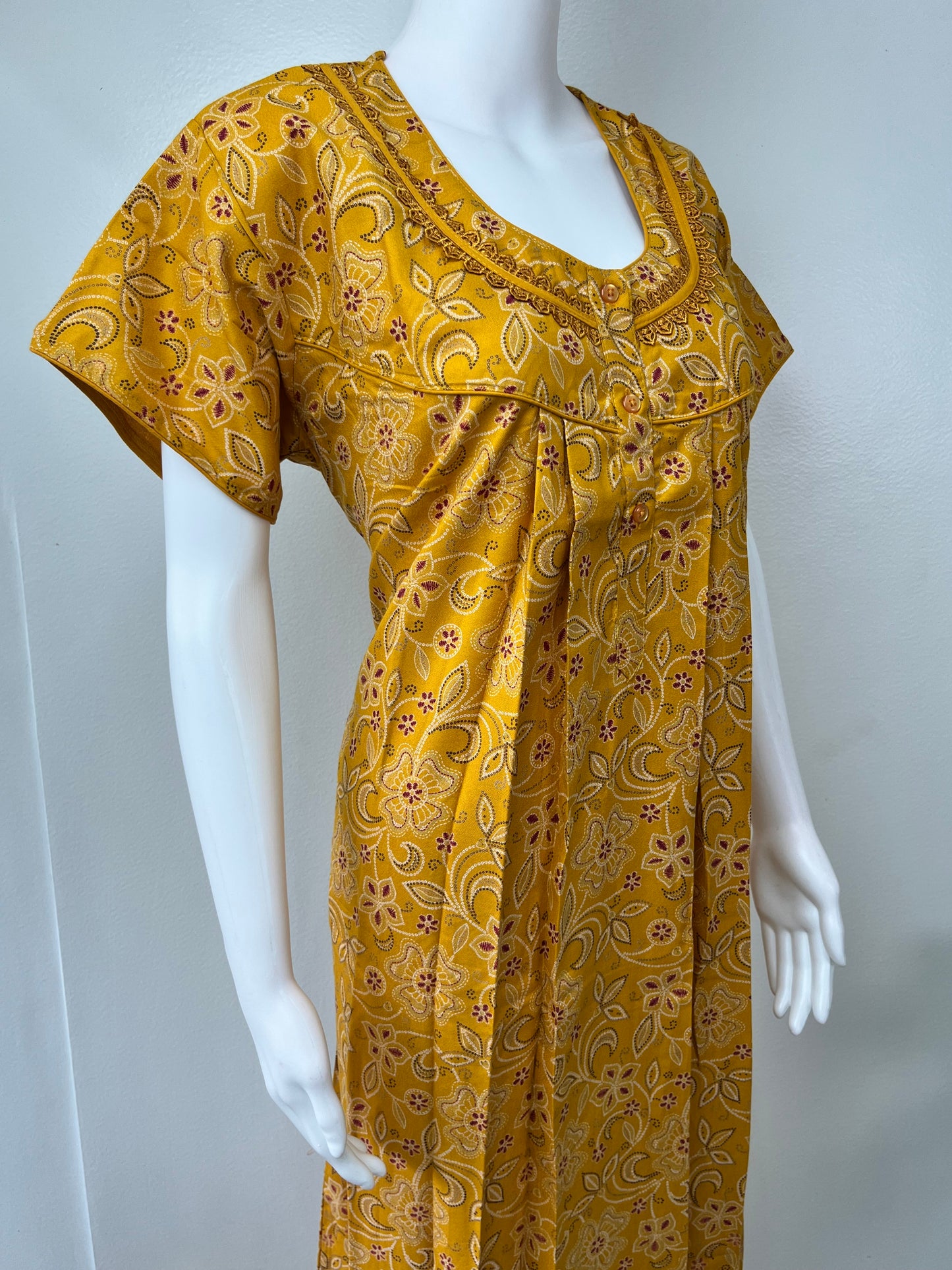 Mustard Alpine Fabric Nighty Soft & Breathable