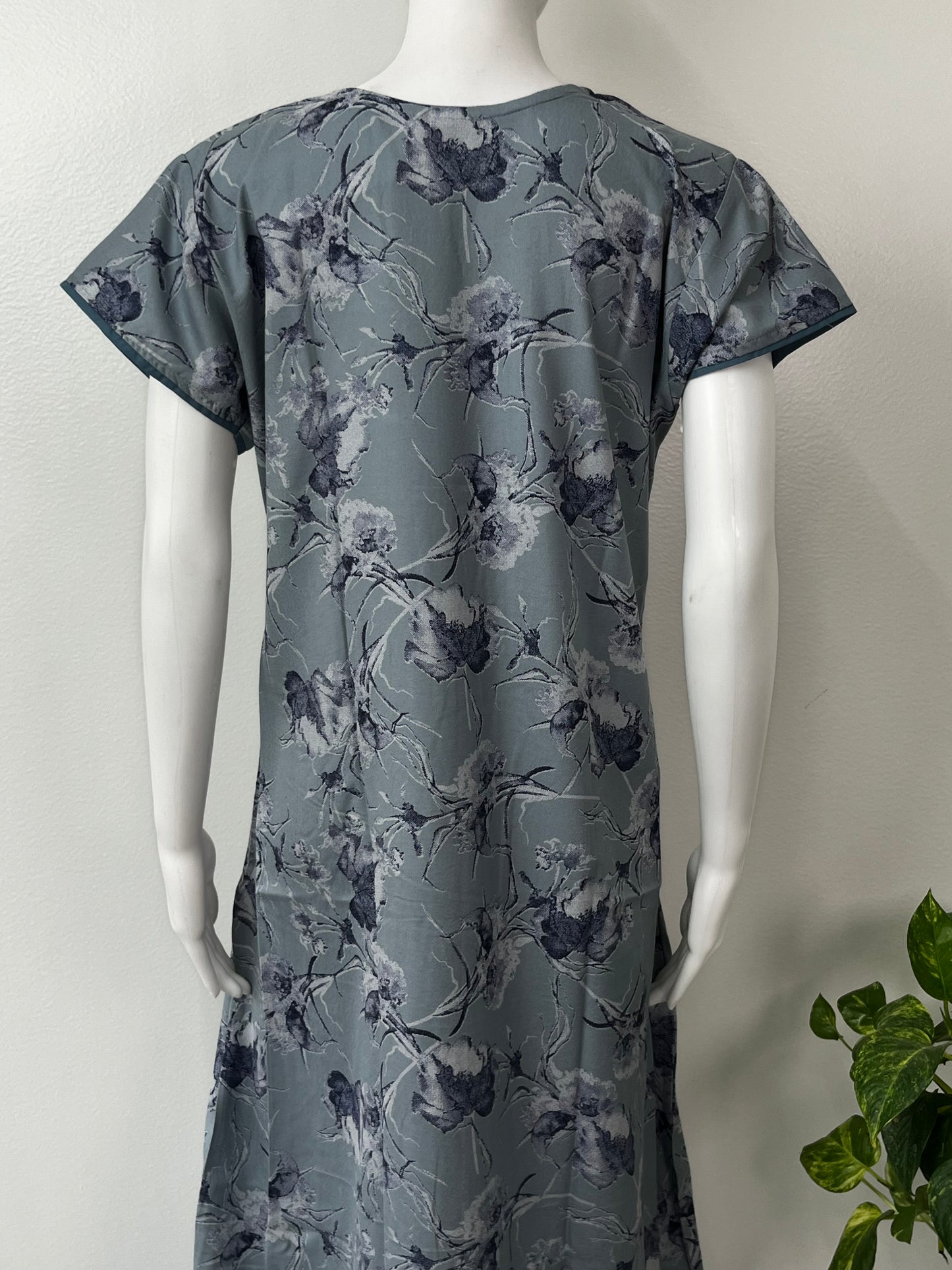 Grey Alpine Nightgown Elegant & Long-Lasting