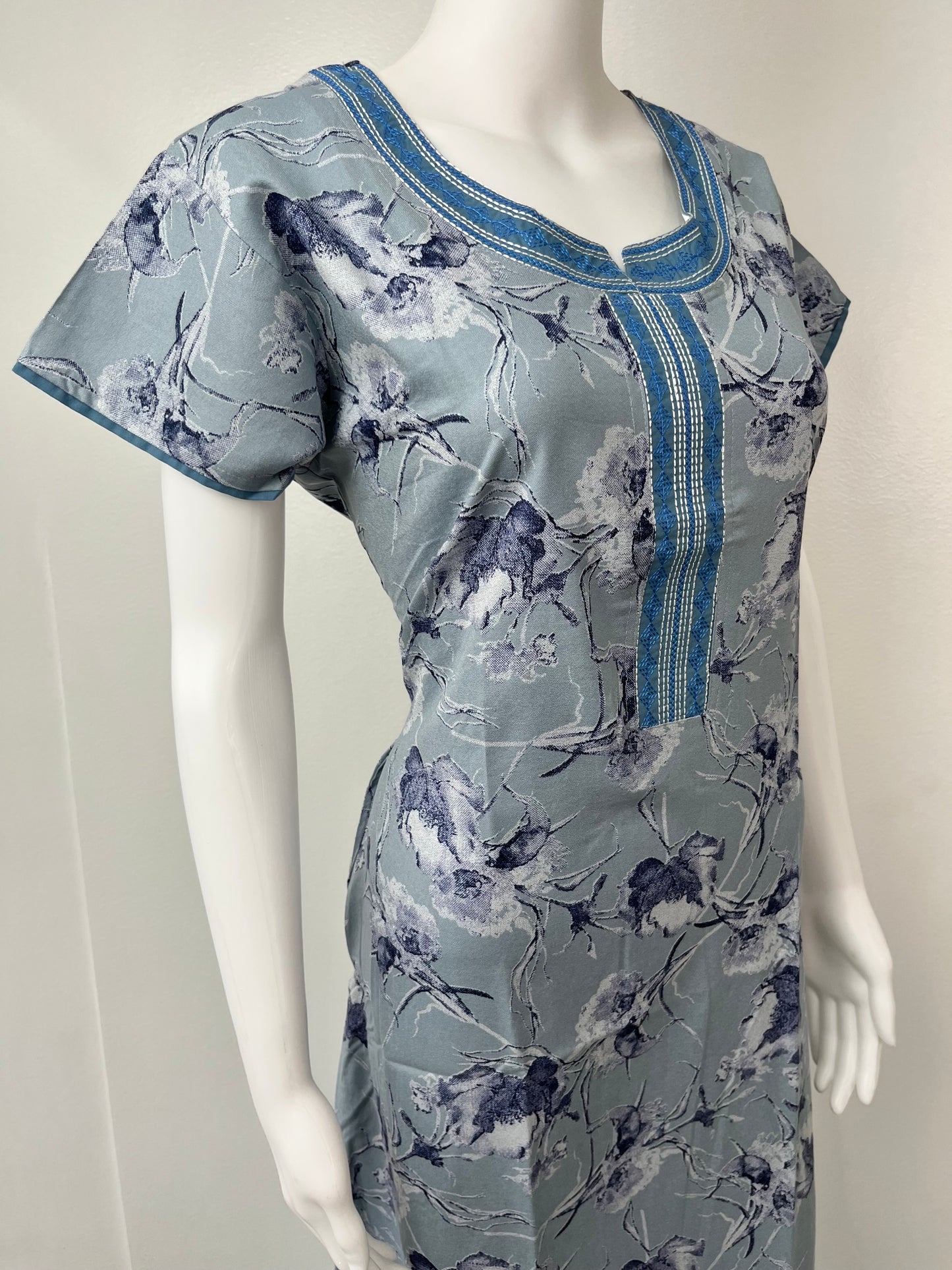 Grey Alpine Nightgown Elegant & Long-Lasting