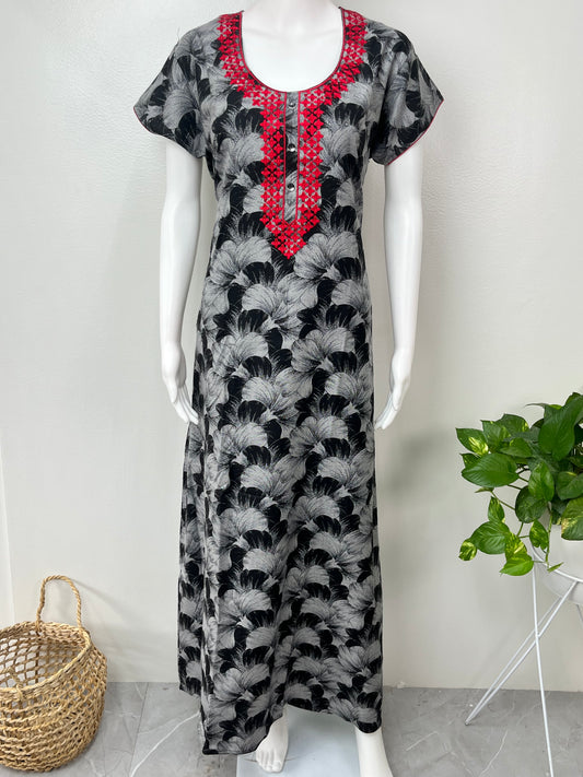 Navy Blue Soft & Stylish Alpine Nighty