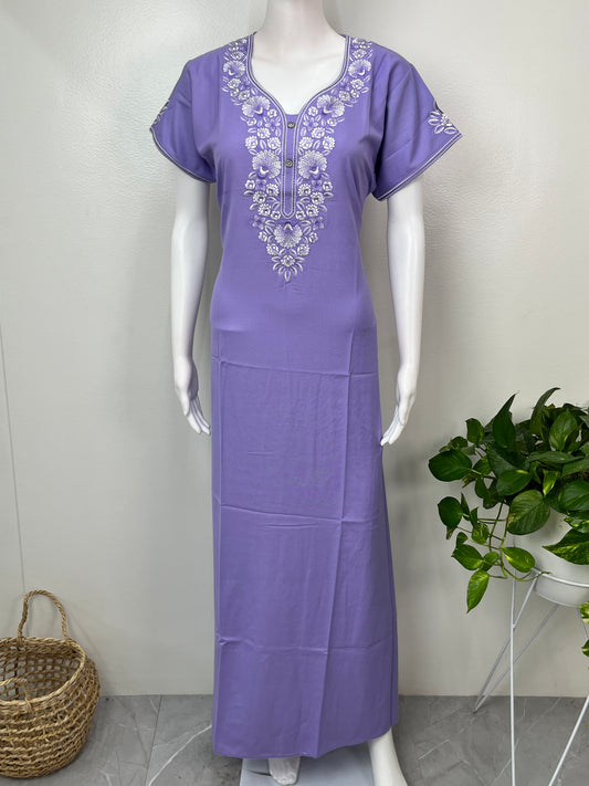 Lavender Elegant Comfort Alpine Nighty
