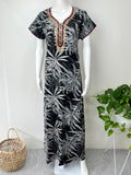 Black & Gold Premium Alpine Fabric Nighty