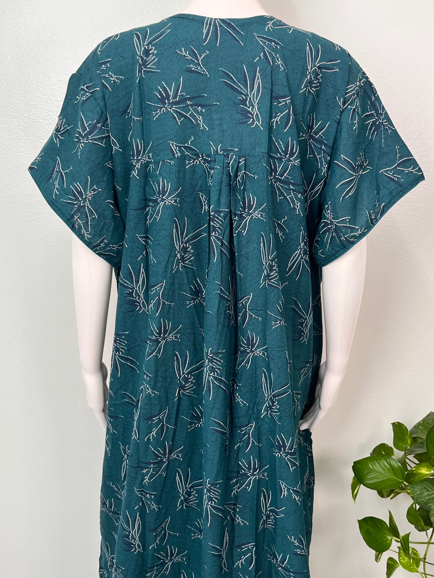 Dark Green Soft & Breathable Alpine Nightgown