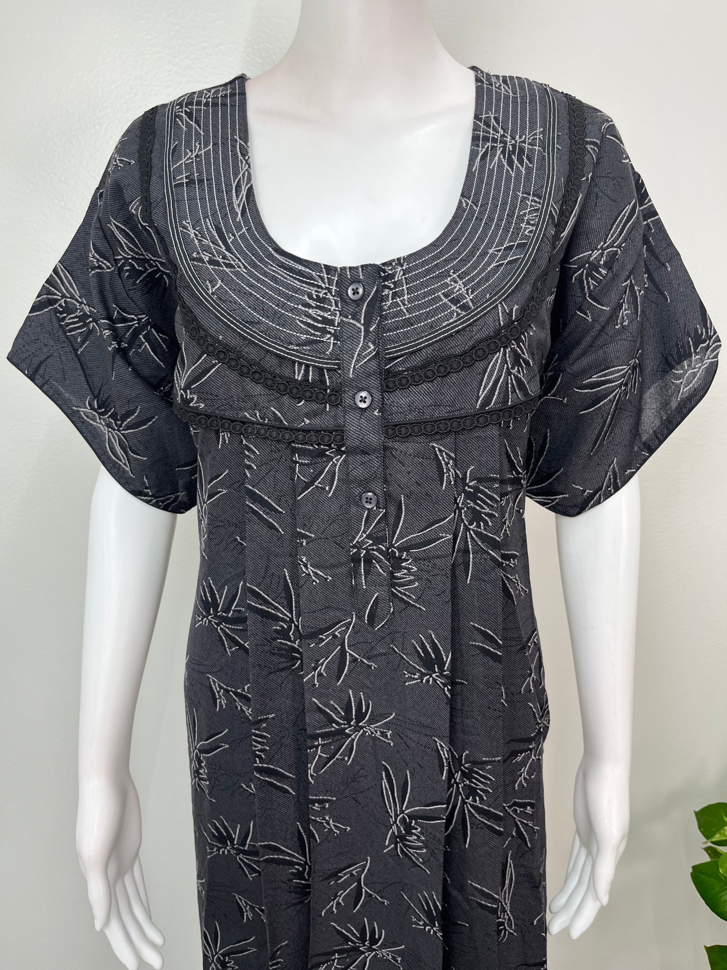 Black Alpine Fabric Nighty Soft & Breathable