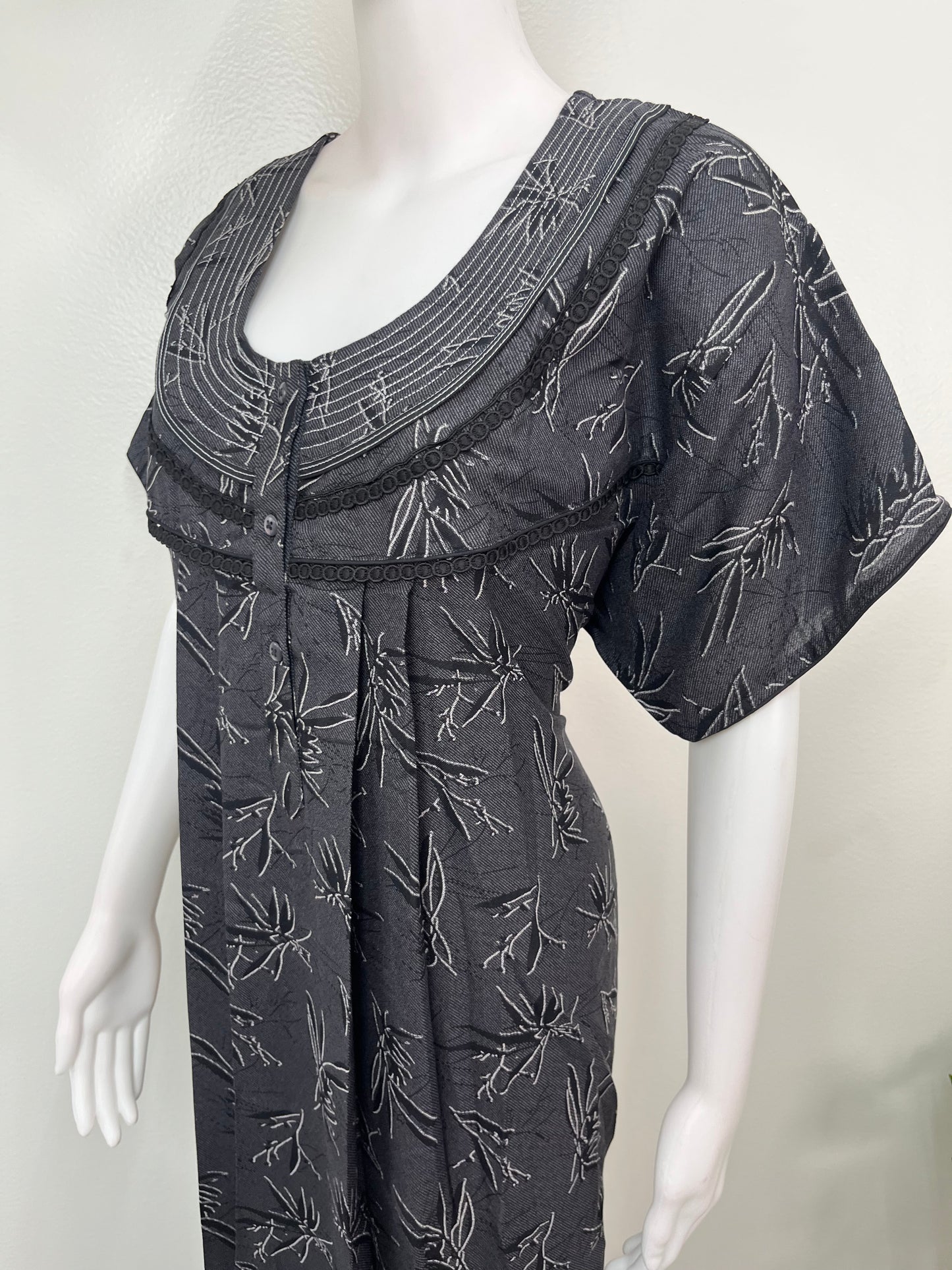 Black Alpine Fabric Nighty Soft & Breathable