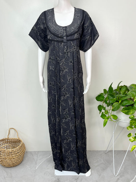 Black Alpine Fabric Nighty Soft & Breathable