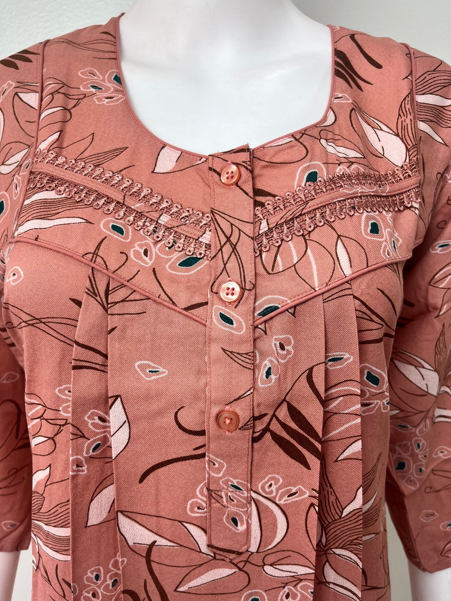 Carrot Premium Alpine Nighty with Long Sleeves