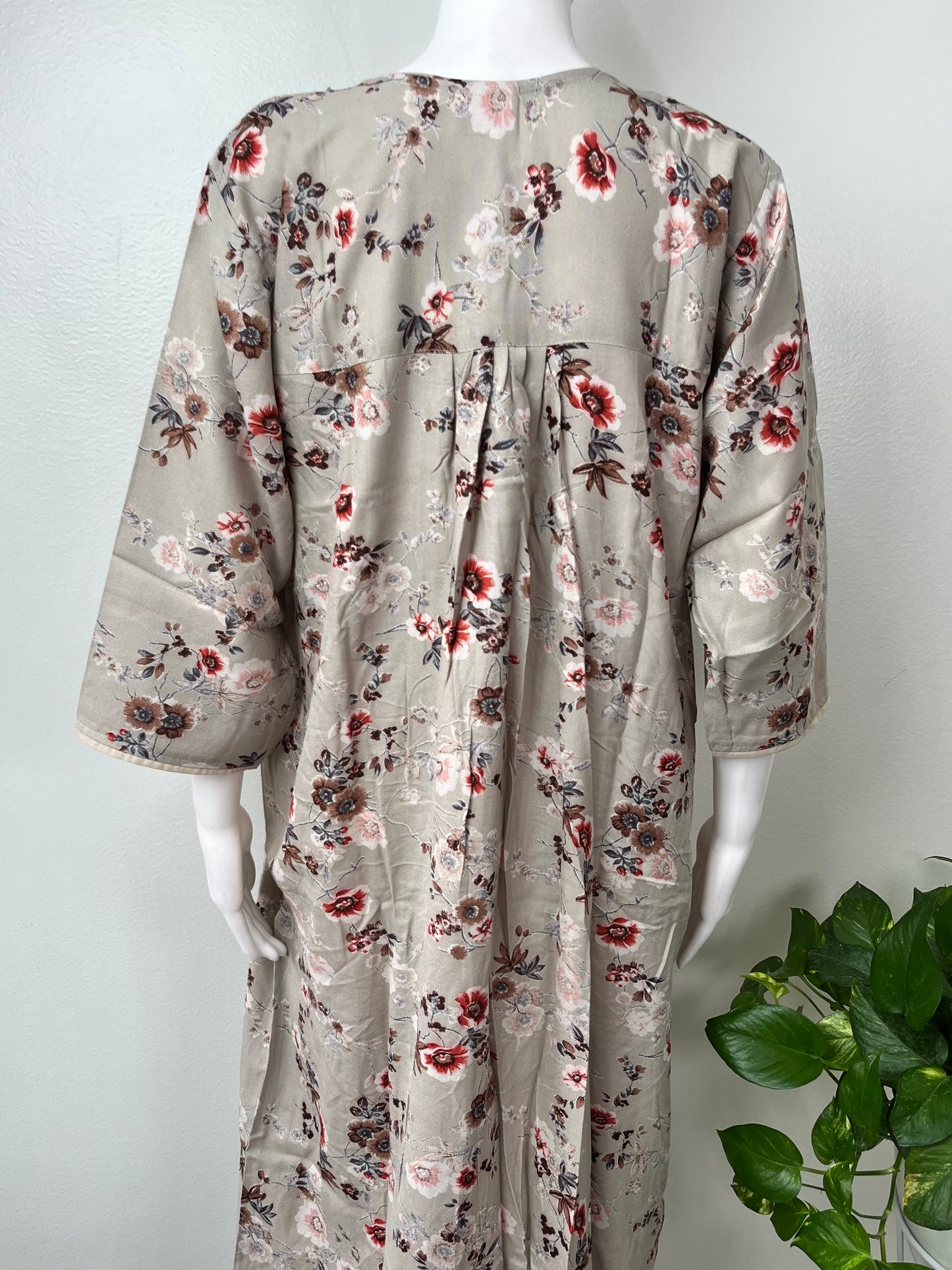 Cream Soft & Breathable Alpine Fabric Nighty