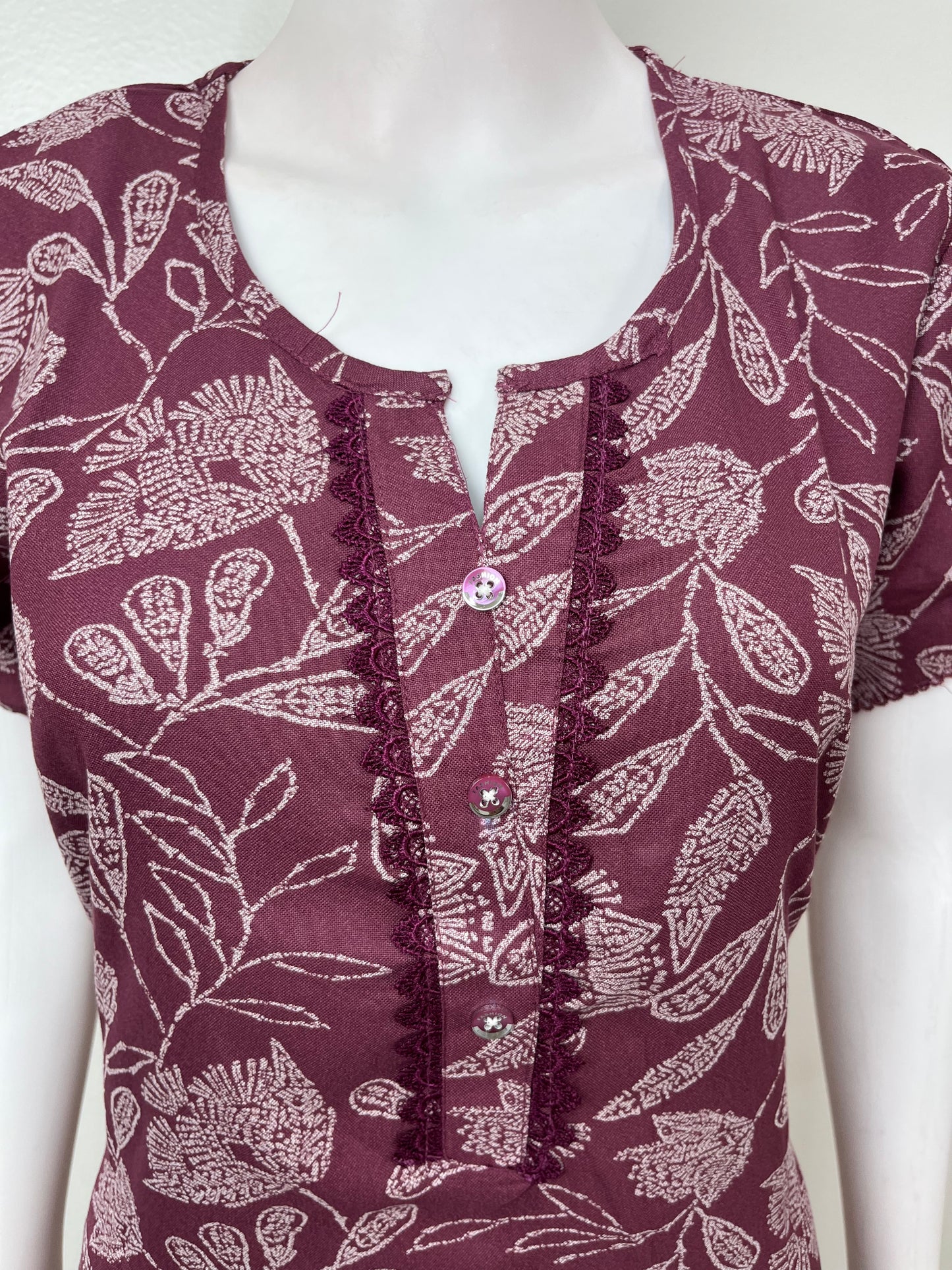 Wine Umbrella Style Alpine Fabric Nighty