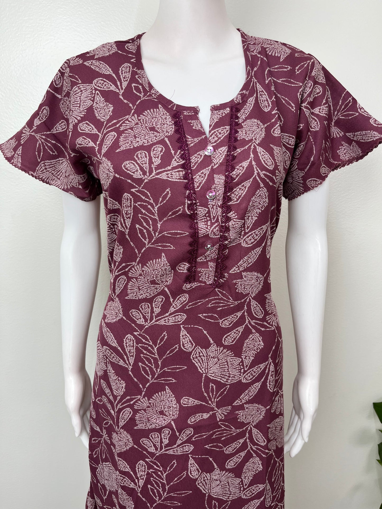 Wine Umbrella Style Alpine Fabric Nighty