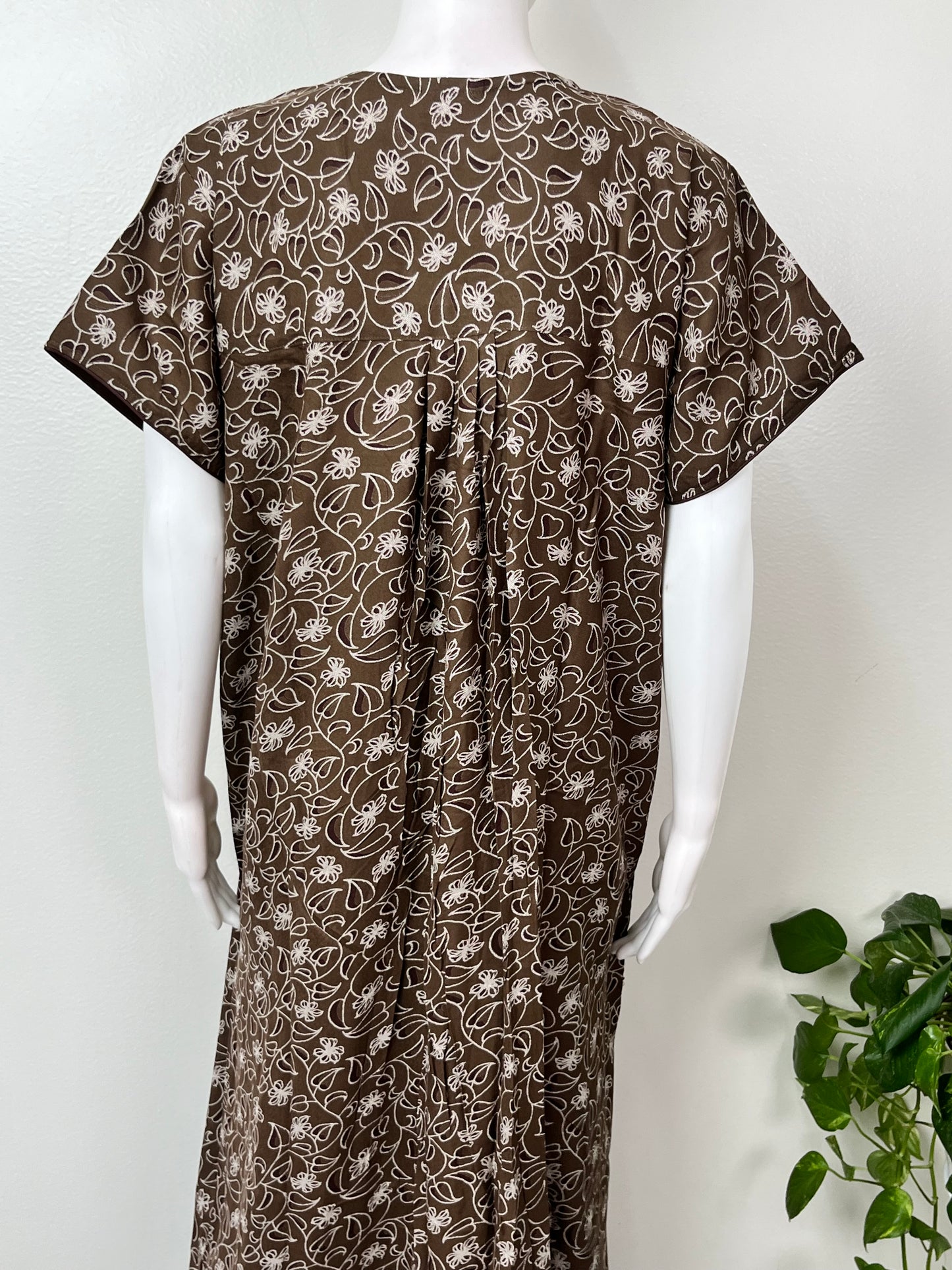 Brown Alpine Fabric Soft & Breathable Nighty