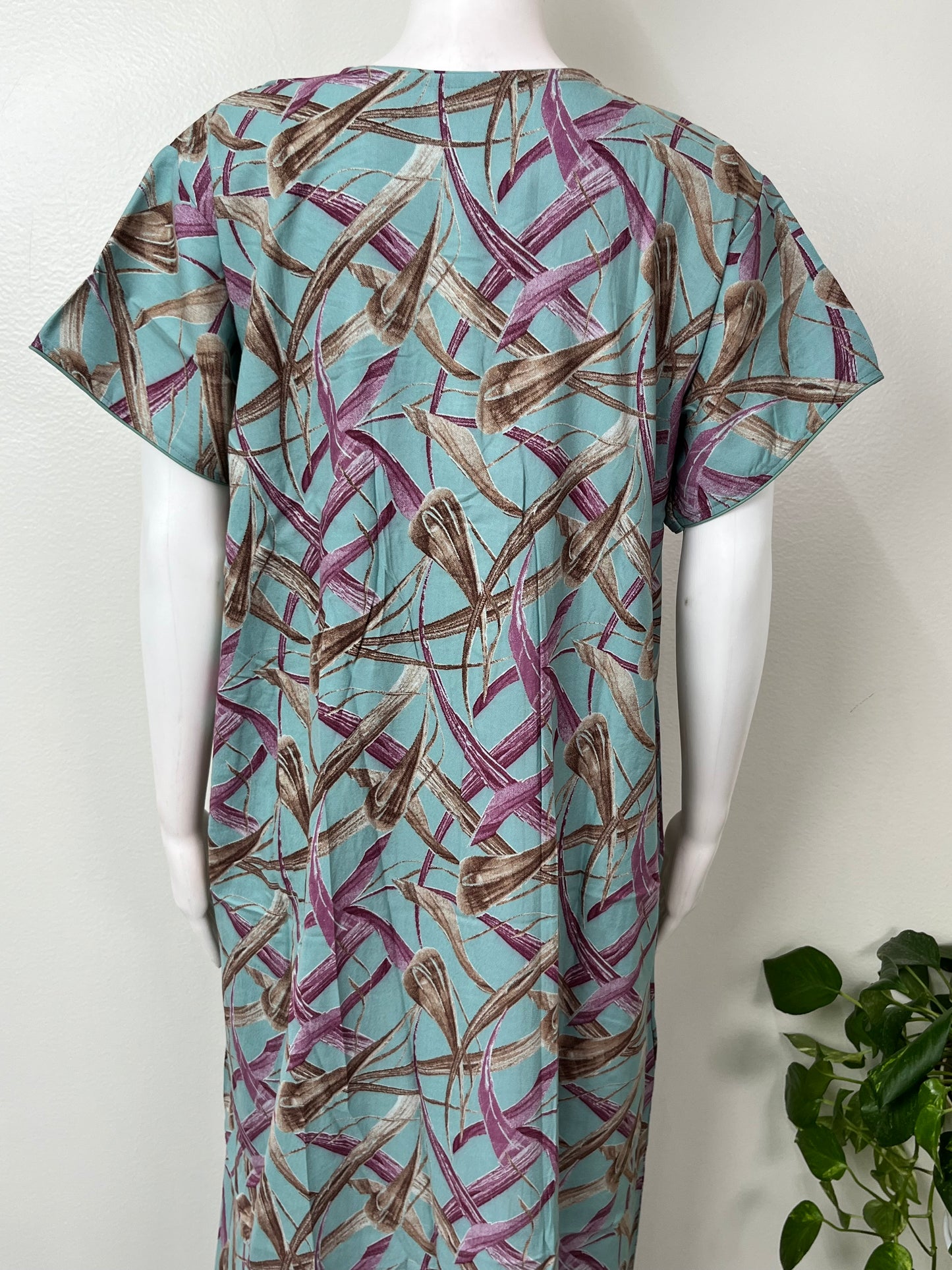 Neon Digital Print Alpine Fabric Nighty