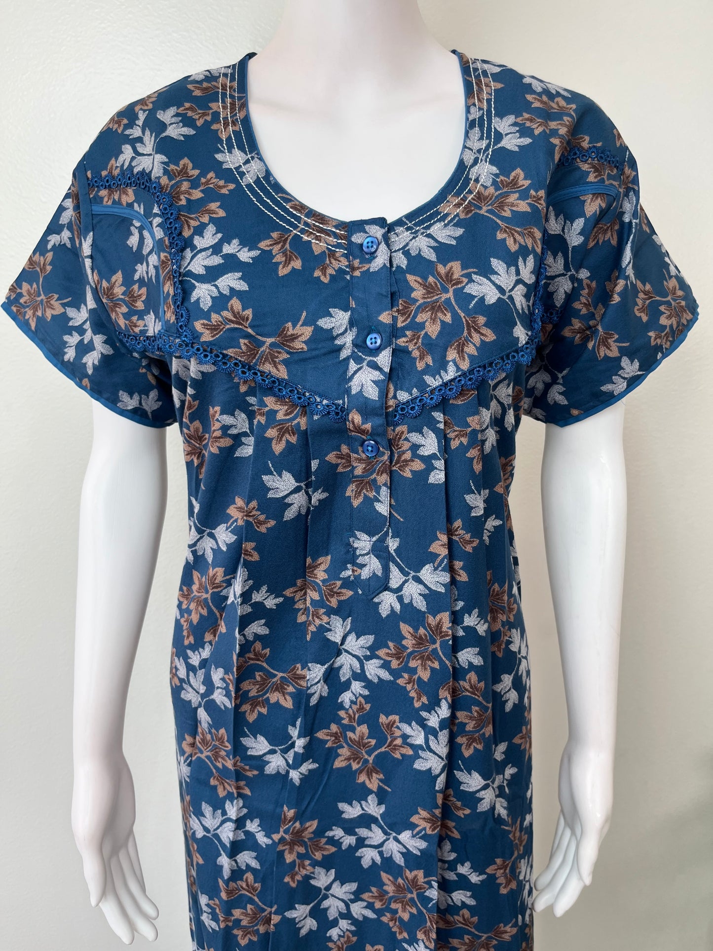 Navy Blue Alpine Nighty Elegant & Long-Lasting