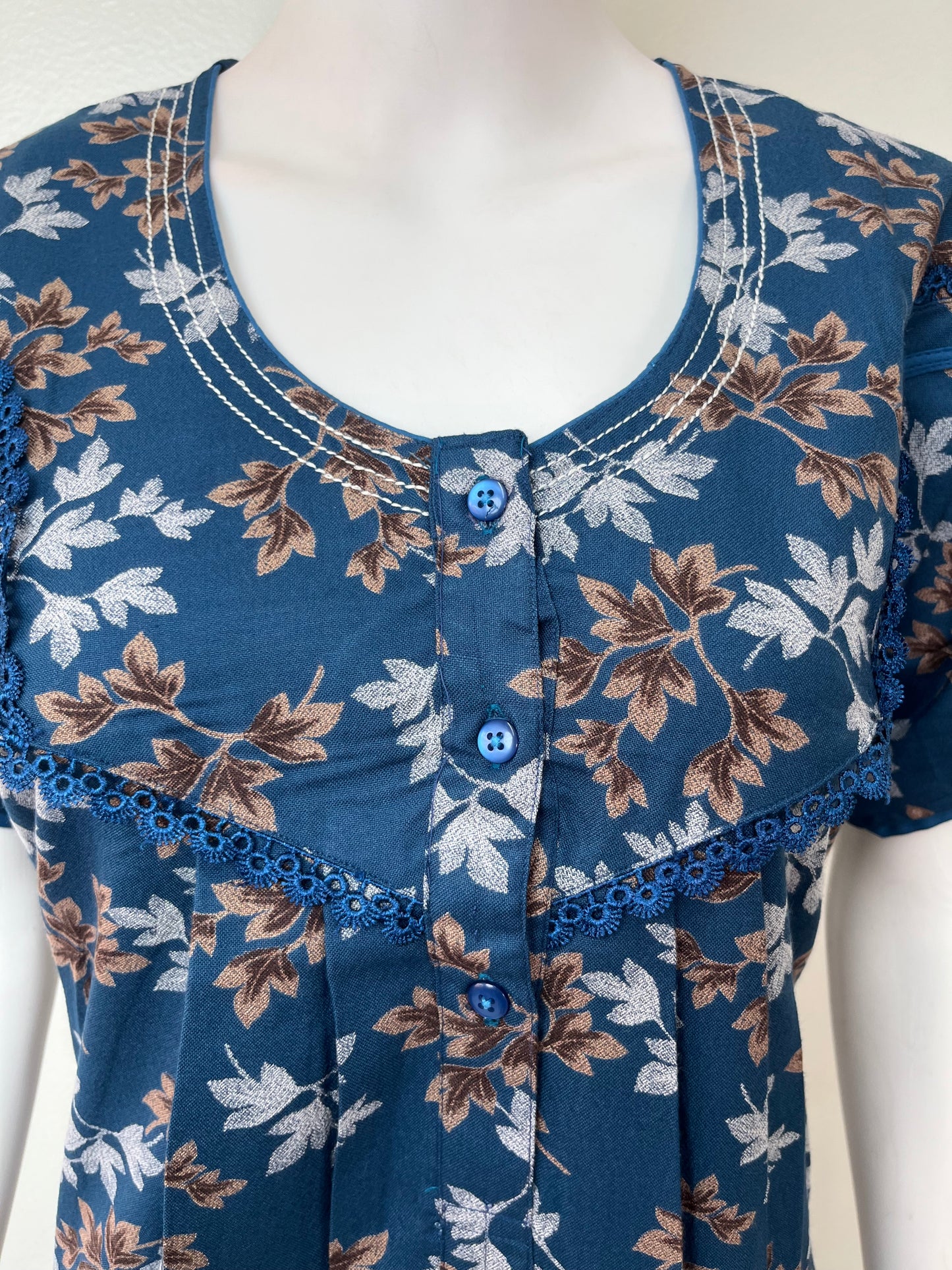 Navy Blue Alpine Nighty Elegant & Long-Lasting