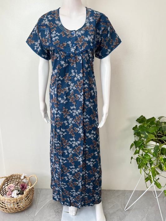 Navy Blue Alpine Nighty Elegant & Long-Lasting