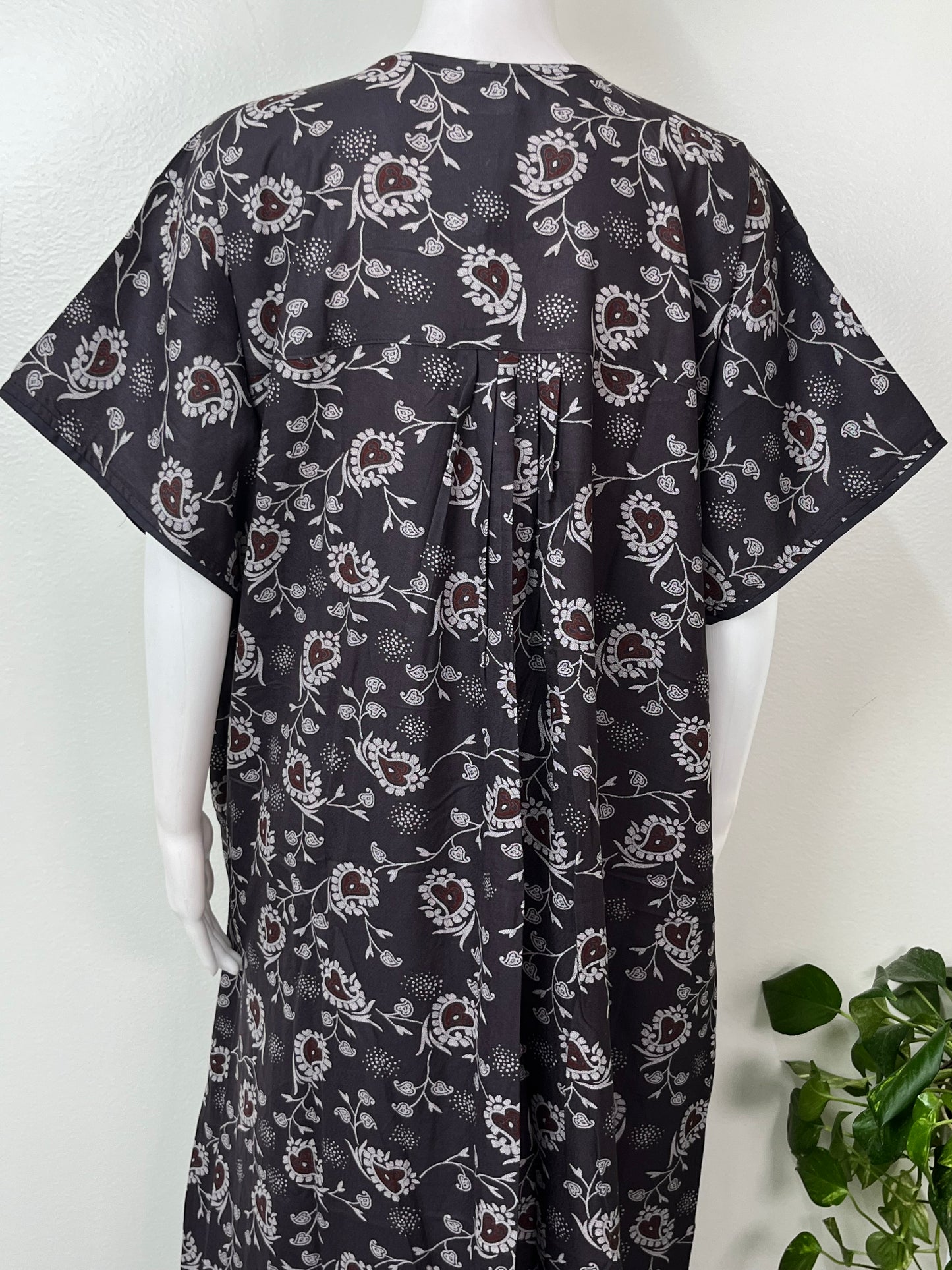 Gray Soft & Breathable Alpine Fabric Nighty