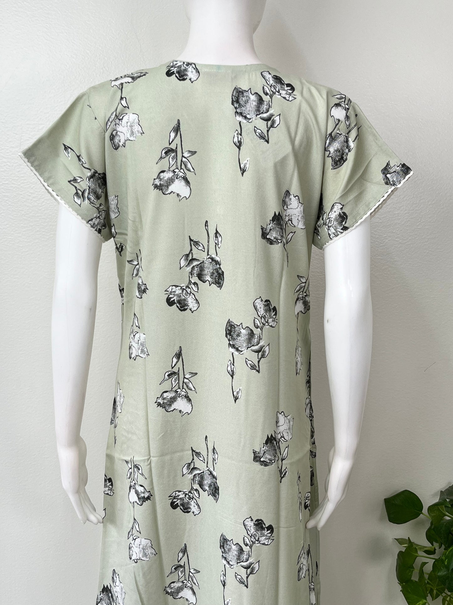 Green Premium Alpine Fabric Nightgown