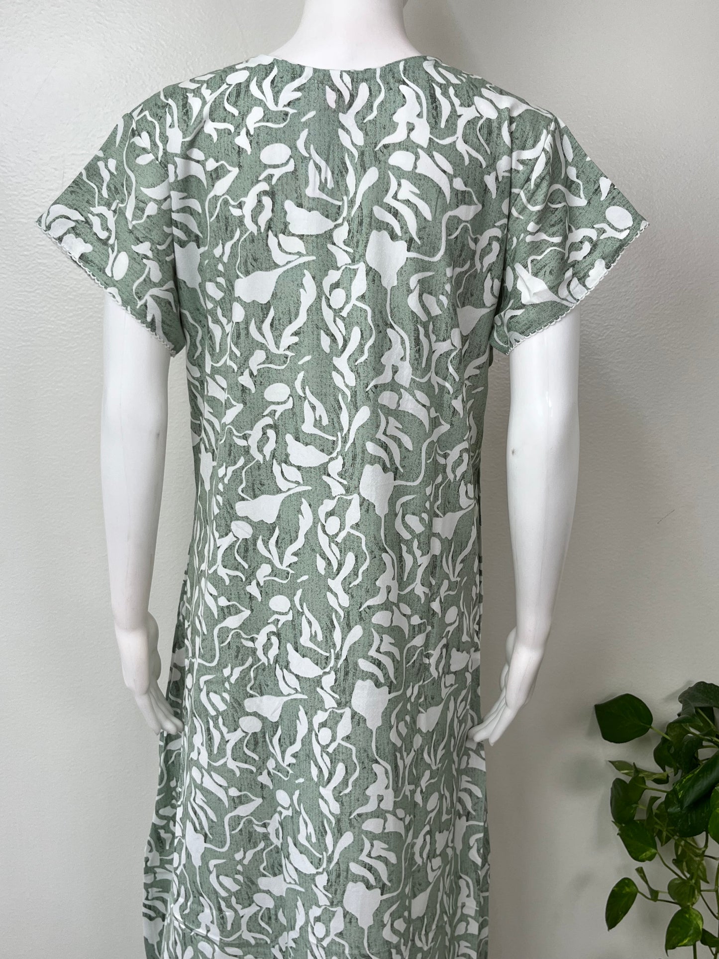 Green Soft & Breathable Alpine Nightgown
