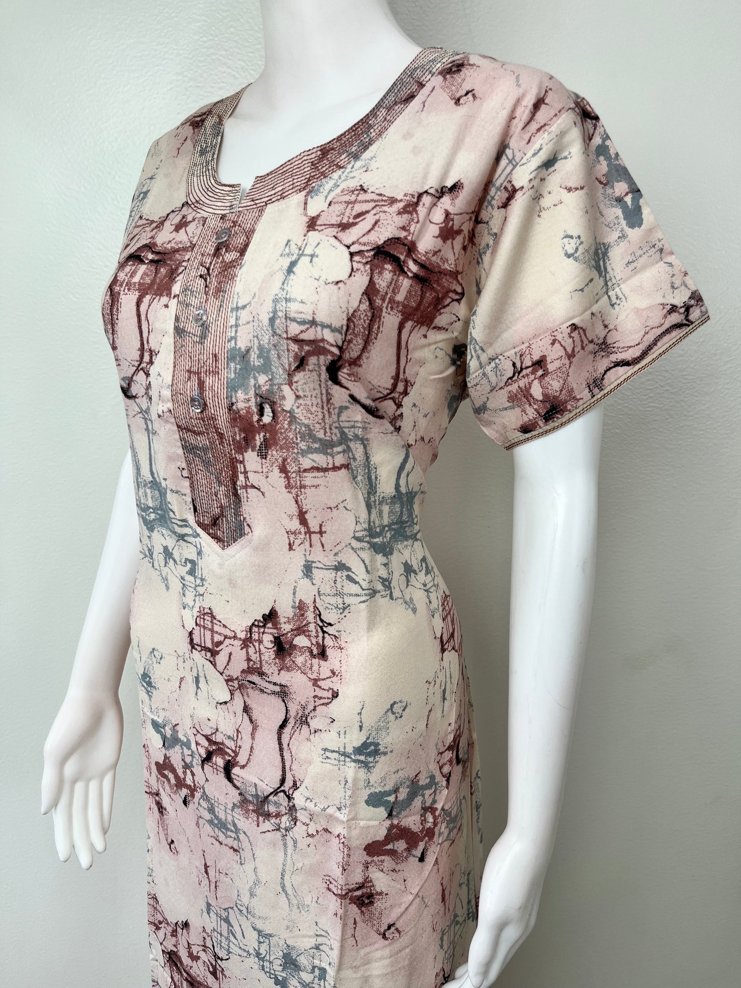 Coffee Alpine Fabric Soft & Breathable Nighty