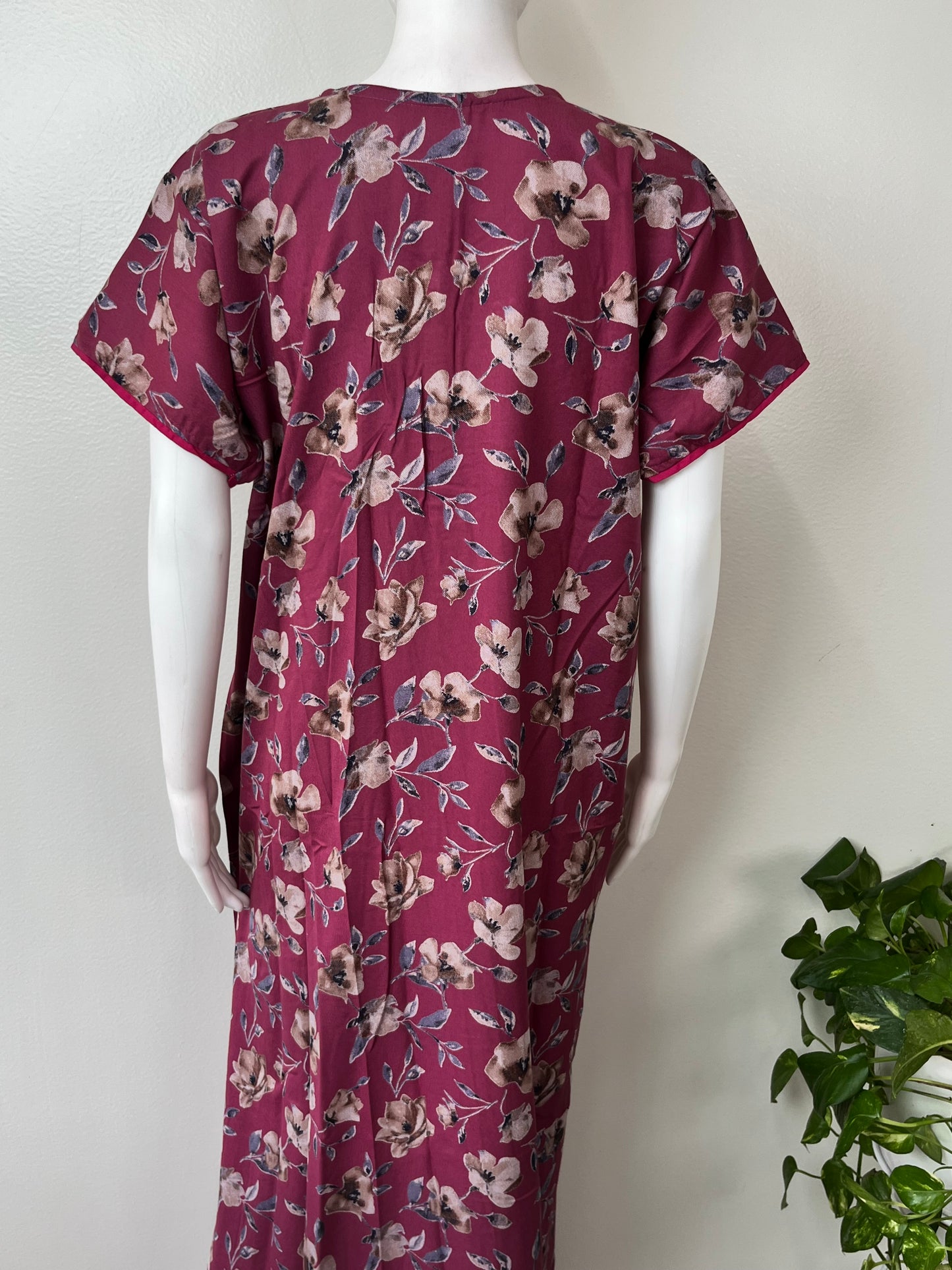 Dark Pink Alpine Soft & Breathable Nighty