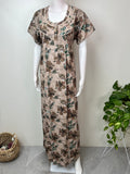 Cream Soft & Breathable Alpine Fabric Nightgown