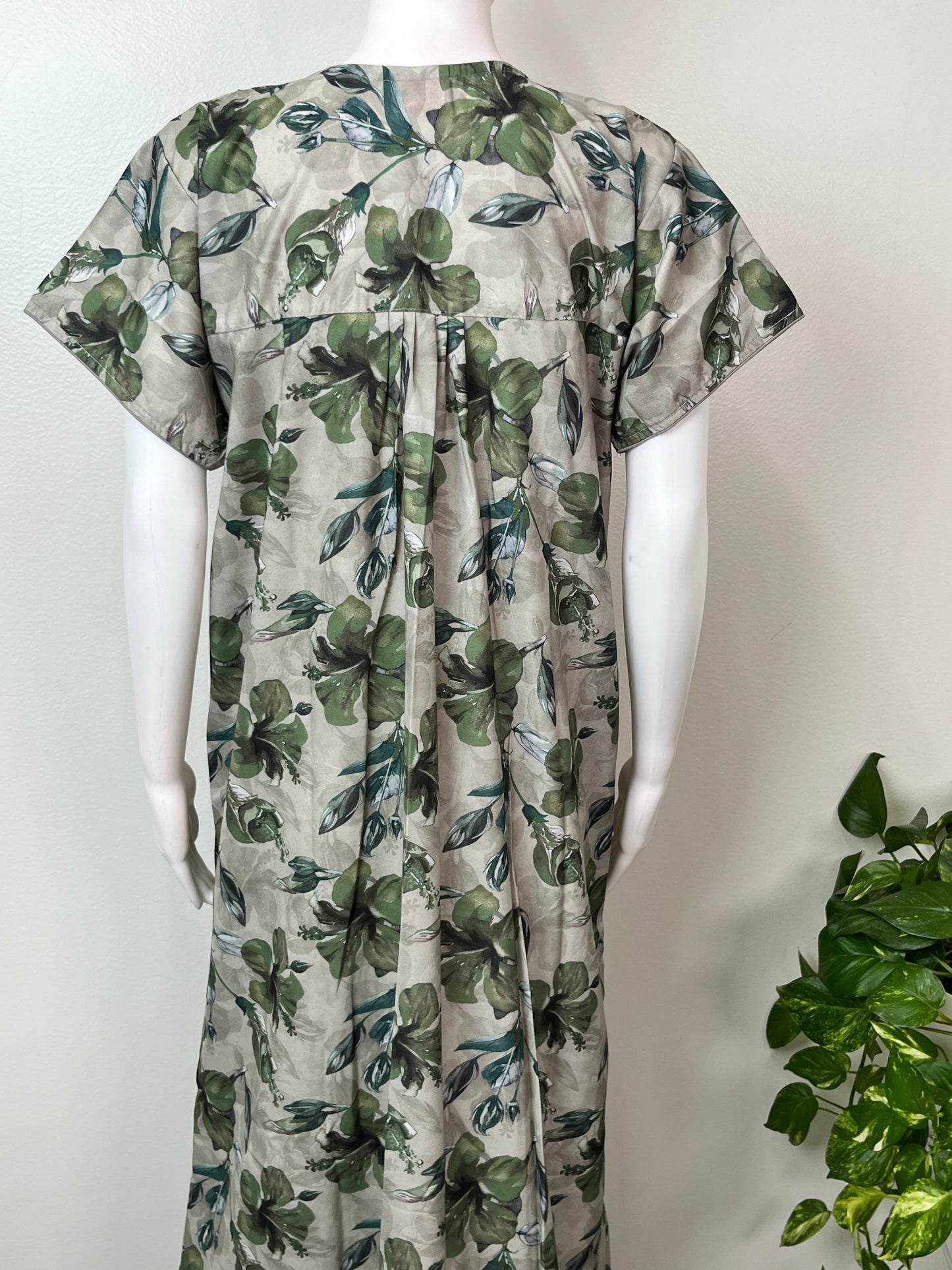 Printed Alpine Fabric Nighty for Women