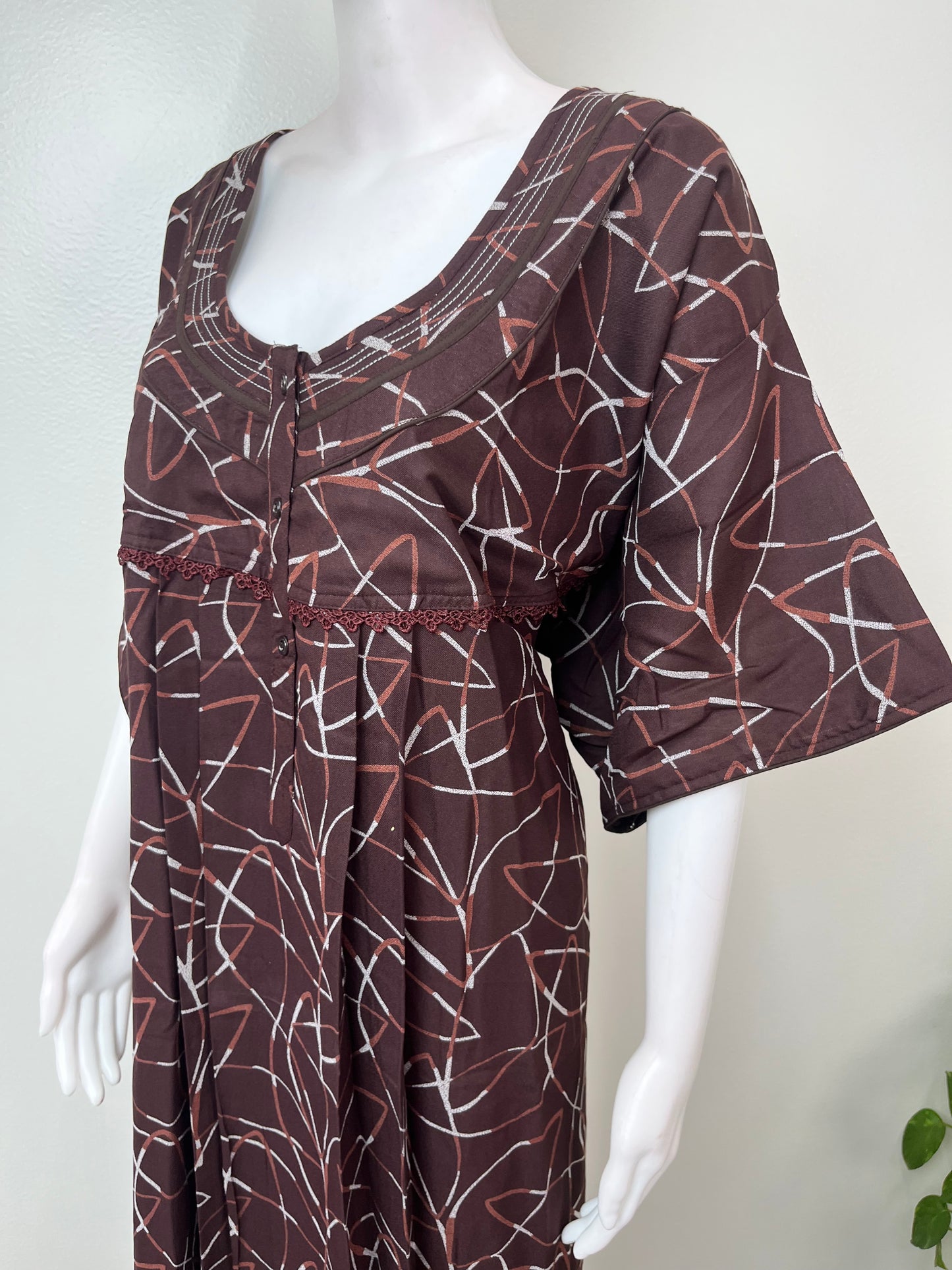 Brown Alpine Fabric Nighty Soft & Breathable