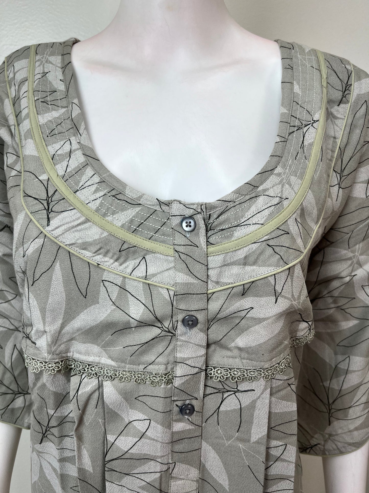 Gray Soft & Breathable Alpine Nighty