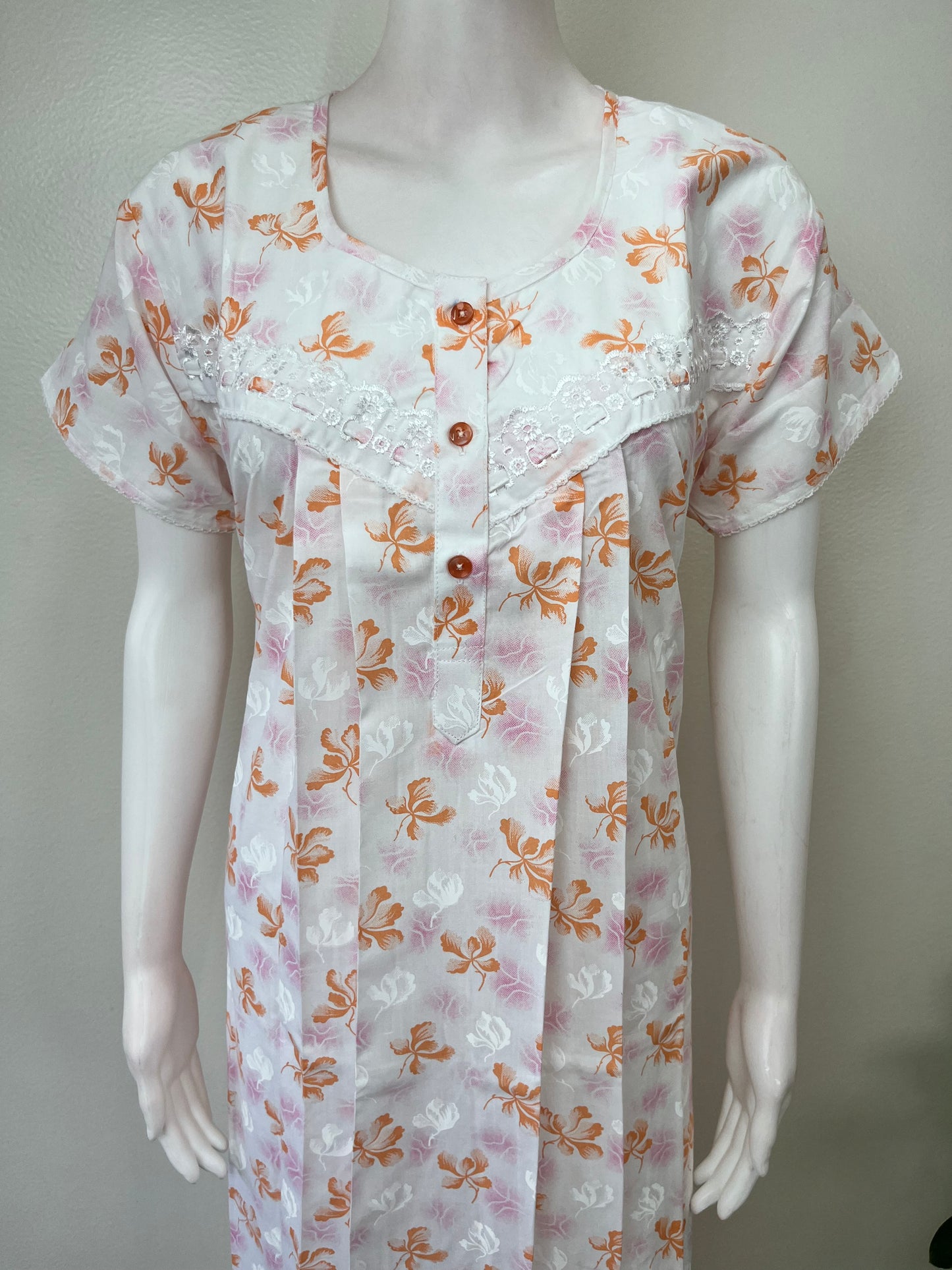 Pleated Style Boutique Cotton Nighty
