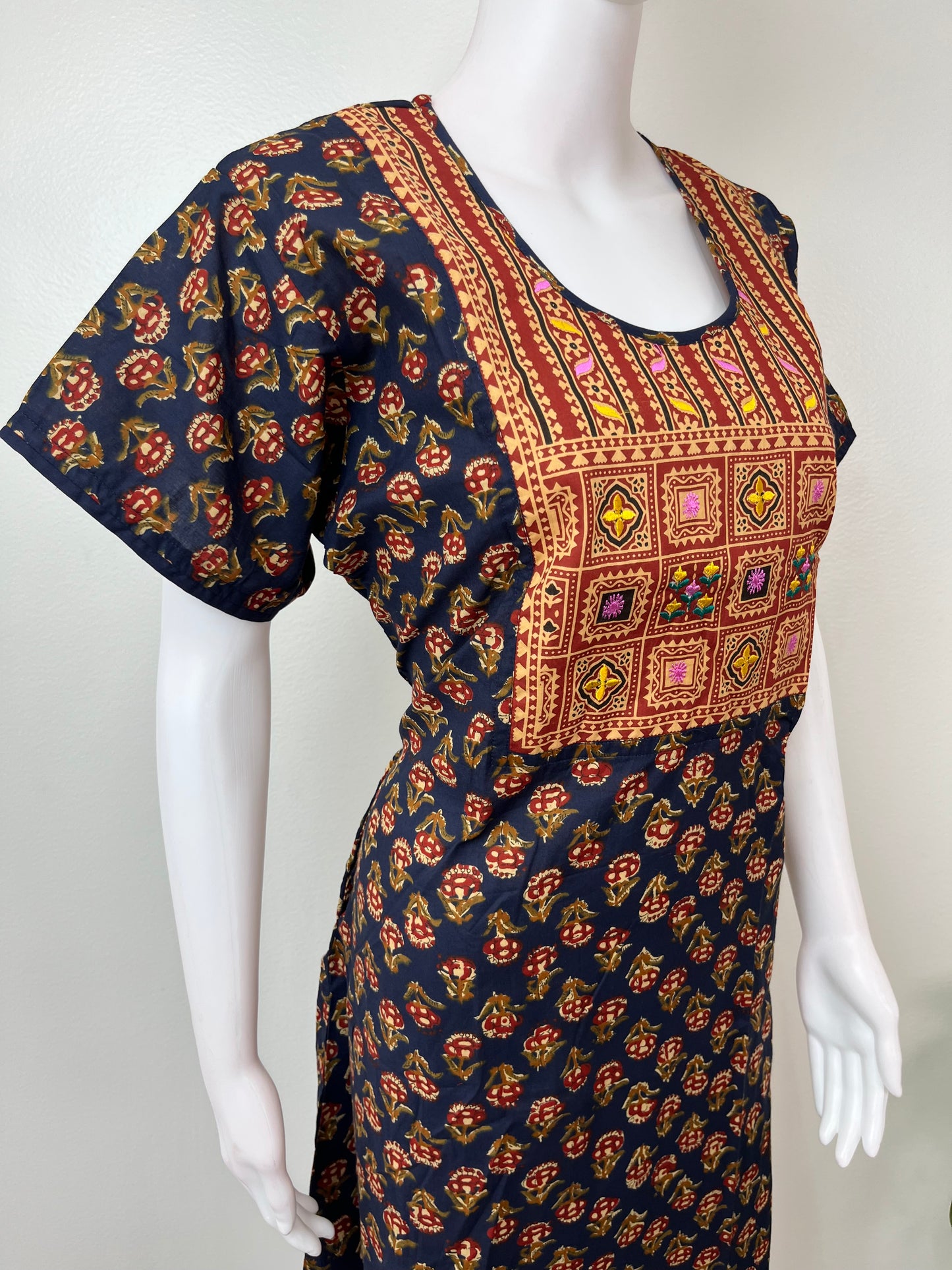 Kalamkari Cambric Cotton Soft & Comfortable Nighty