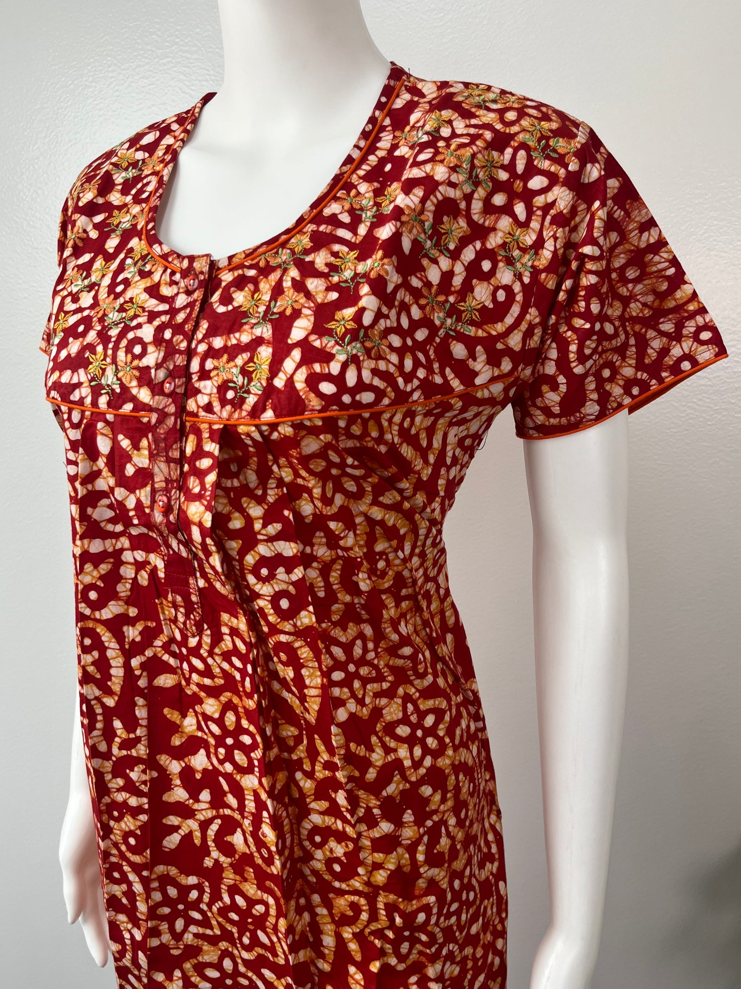 Red 100% Pure Cotton Nighty Soft and Comfortable