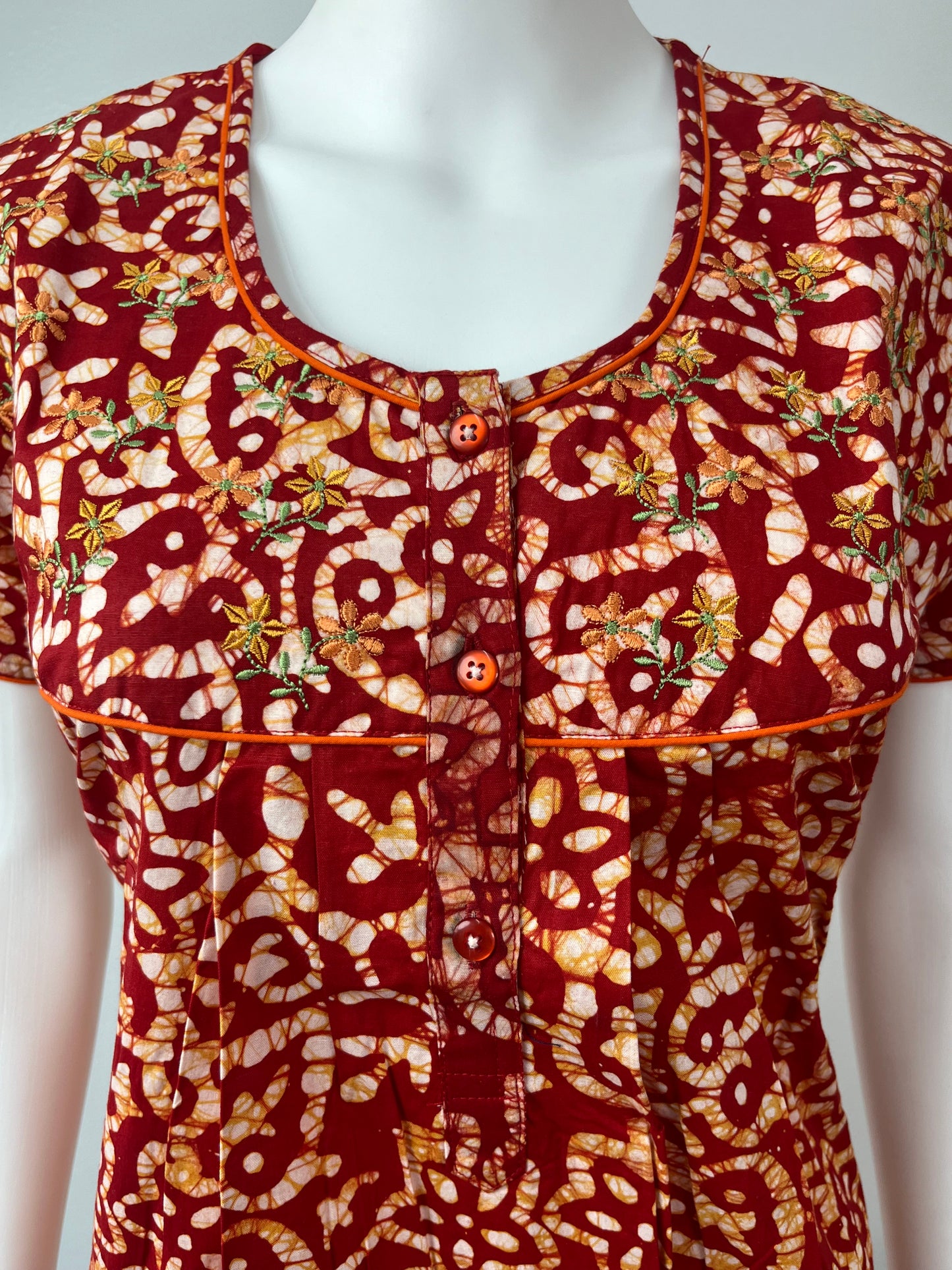 Red 100% Pure Cotton Nighty Soft and Comfortable