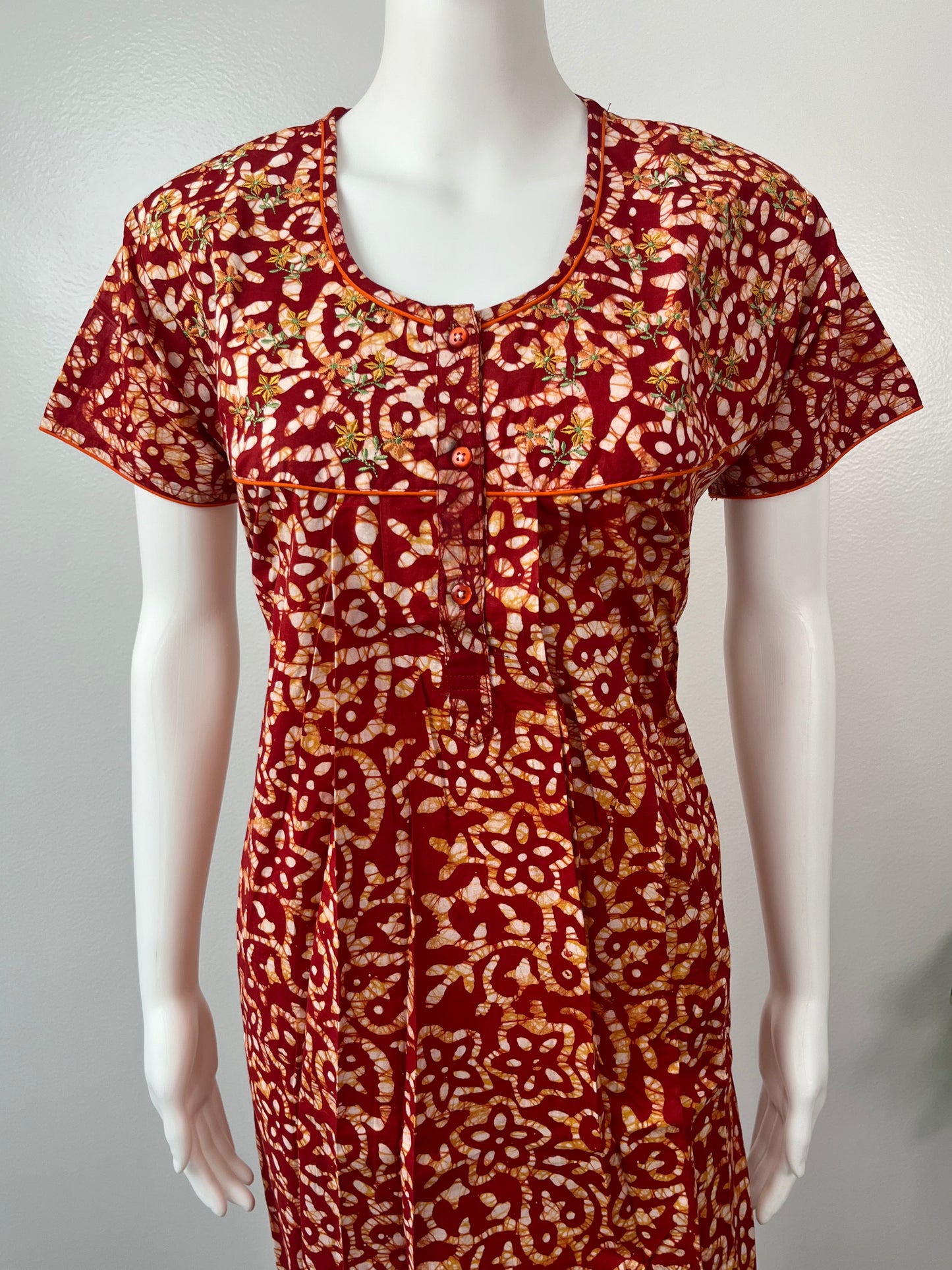 Red 100% Pure Cotton Nighty Soft and Comfortable