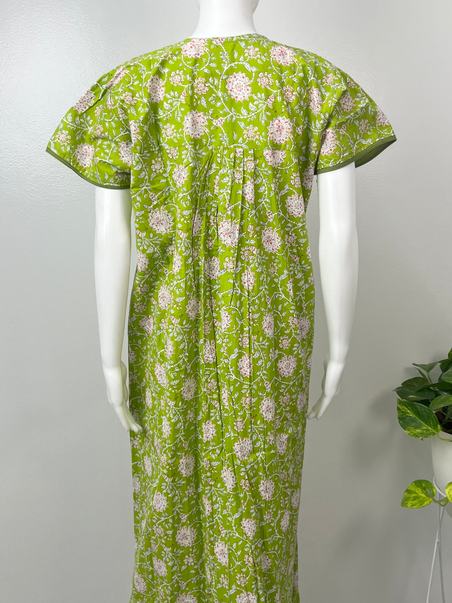 Parrot Green Women's Nighty Comfortable & Stylish