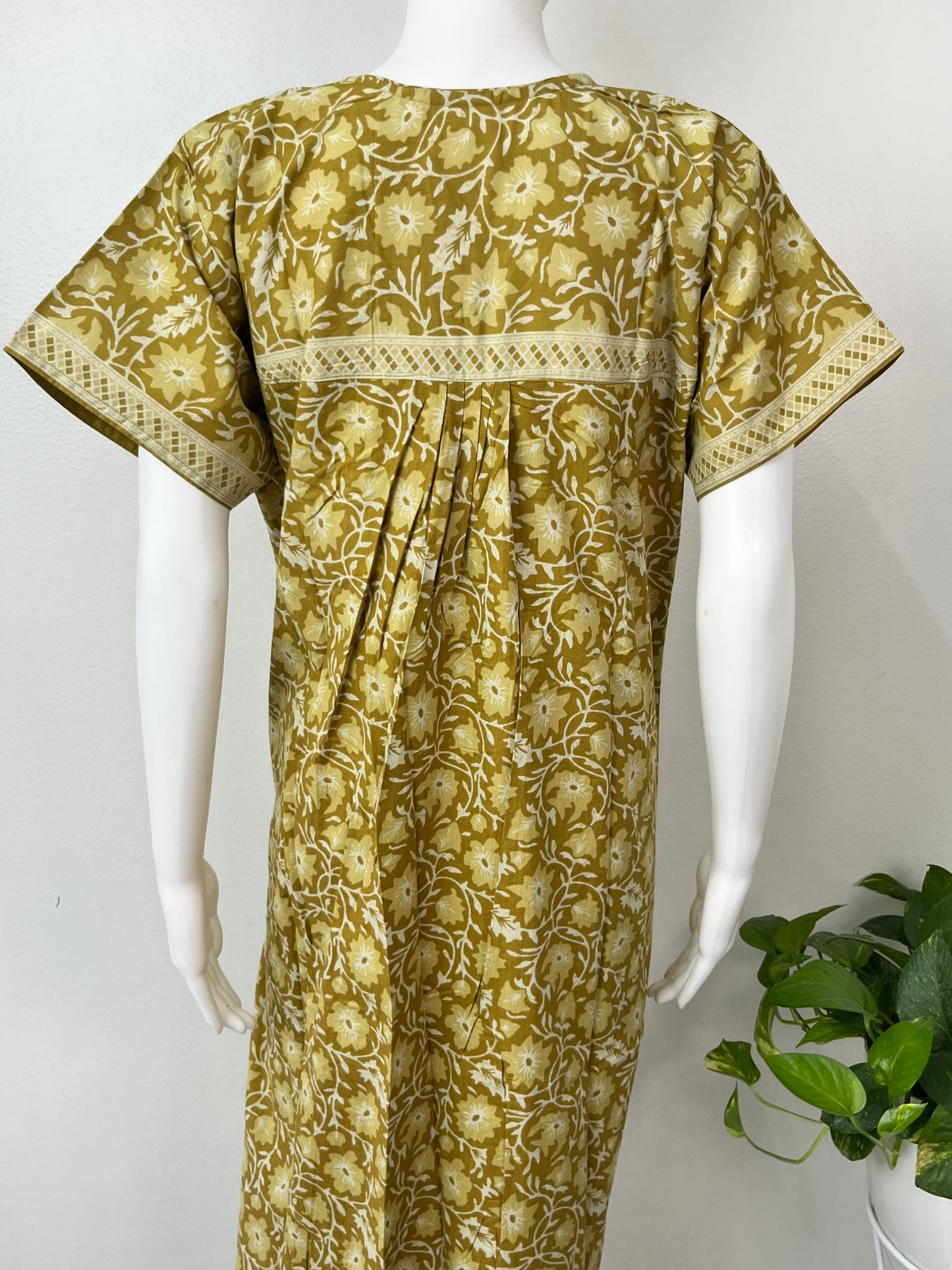 Sage Green 100 % Cotton Nighty Soft & Comfortable