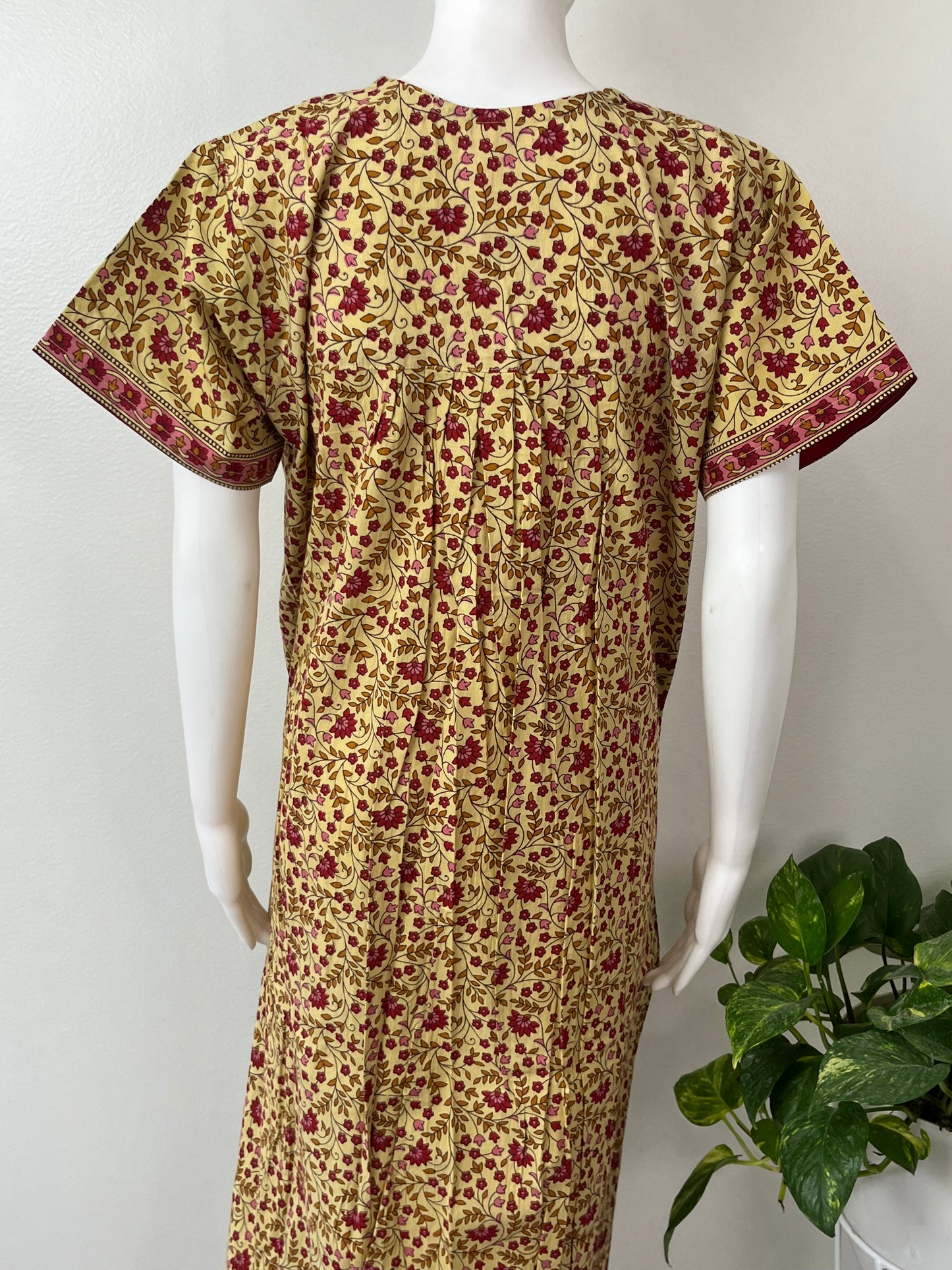 Printed Pure Cotton Nightgown for Women