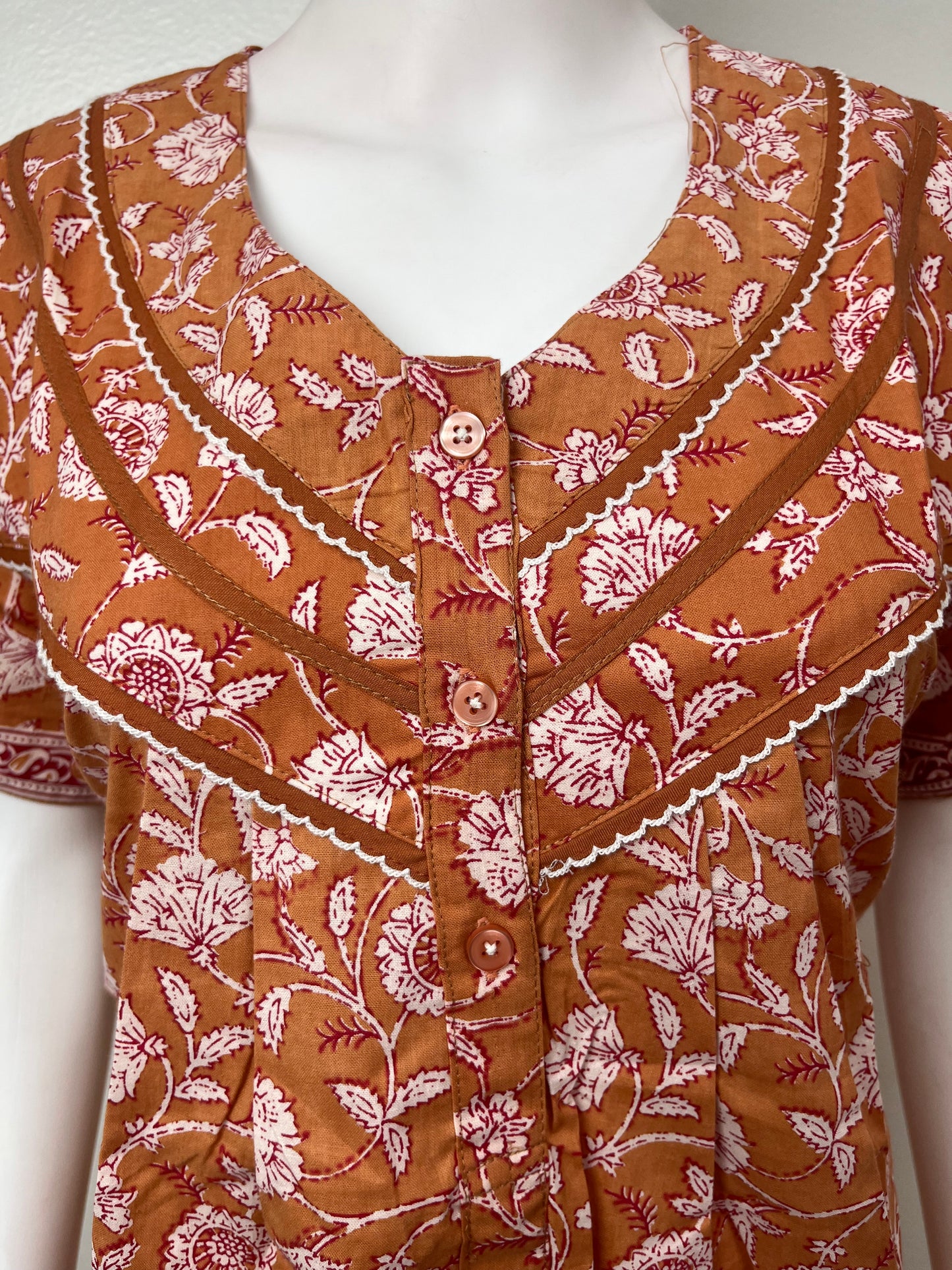 Printed Pure Cotton Women's Nighty