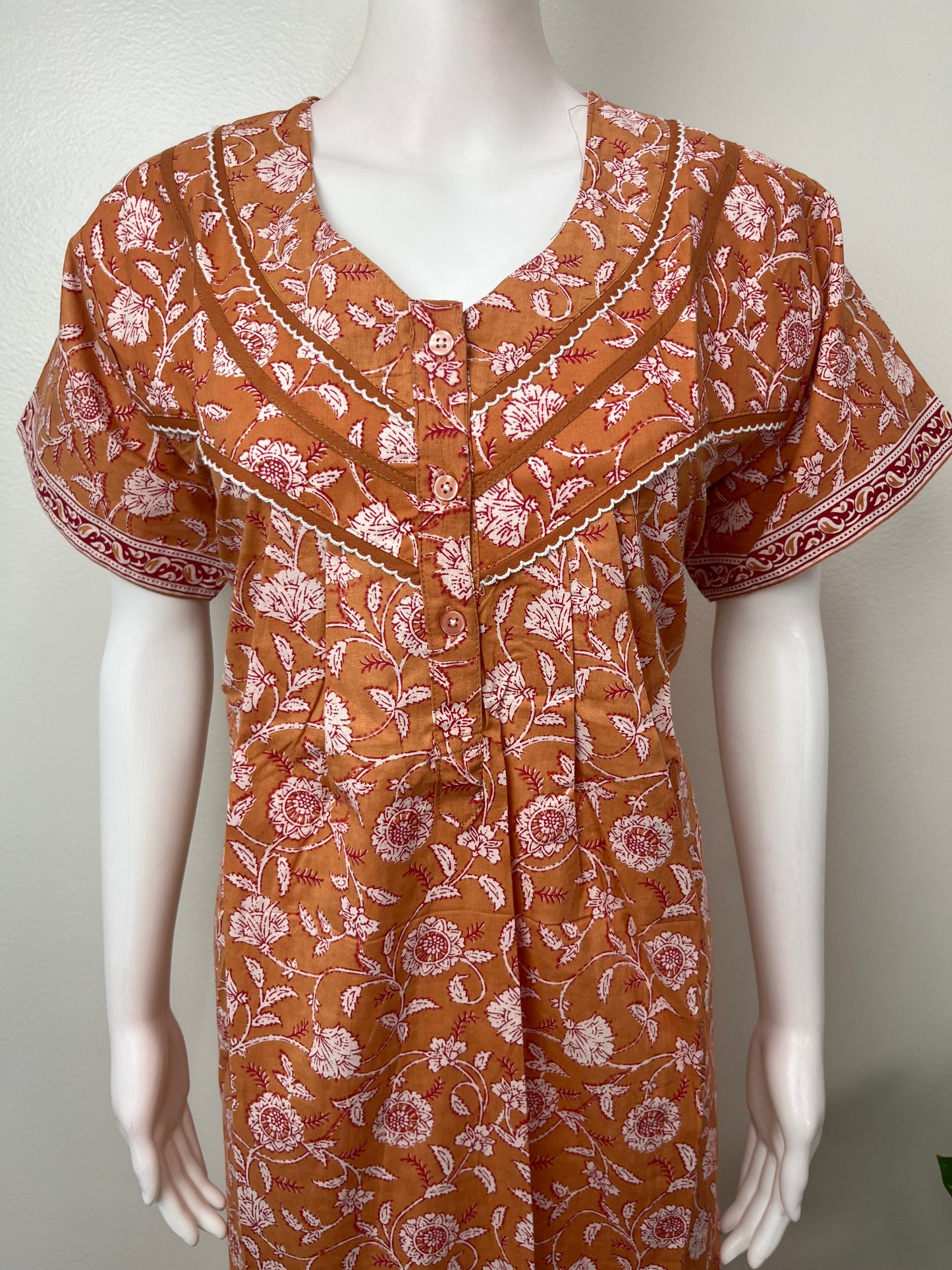 Printed Pure Cotton Women's Nighty