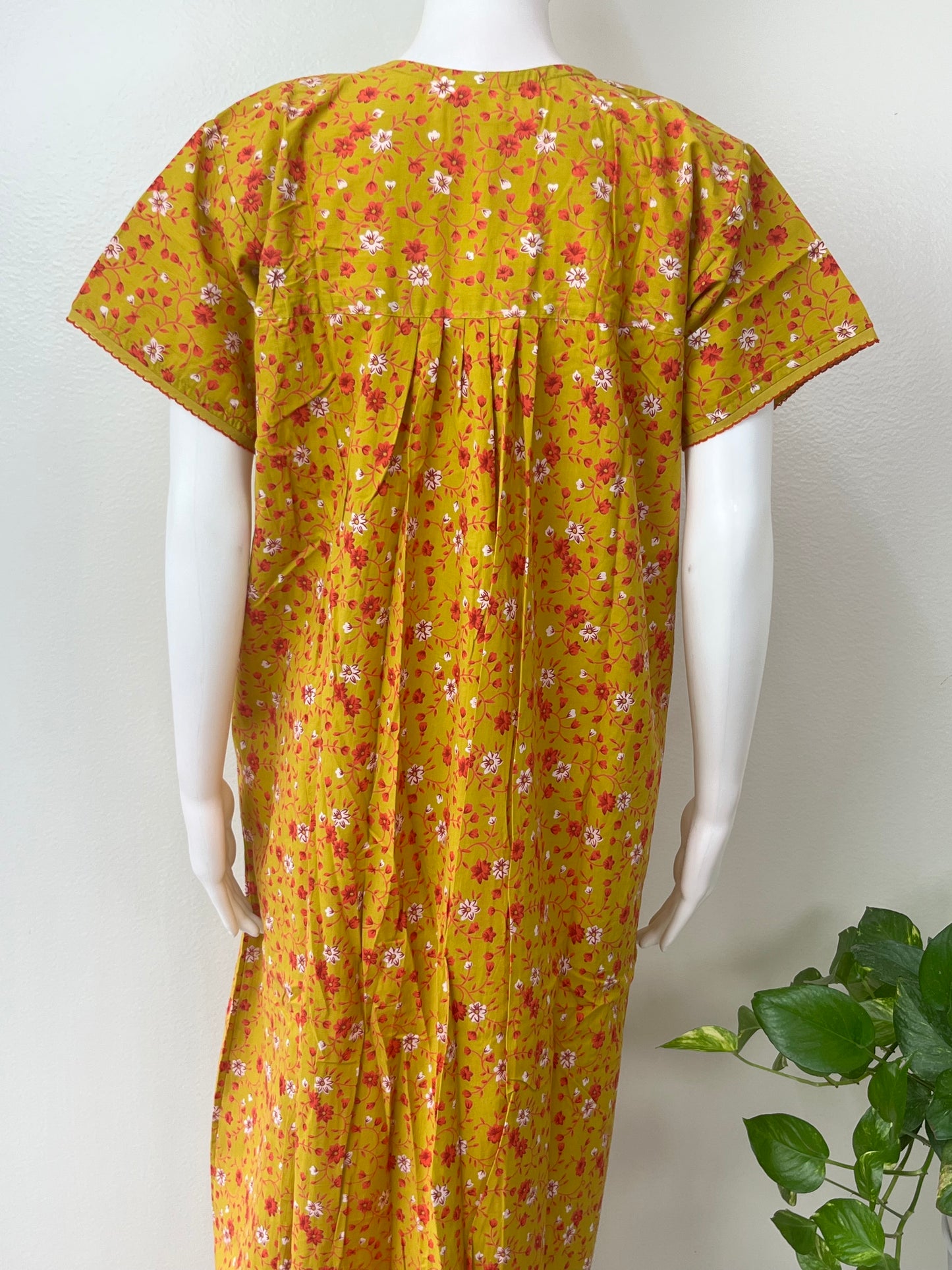 Mustard 100% Cotton Nighty Soft & Breathable