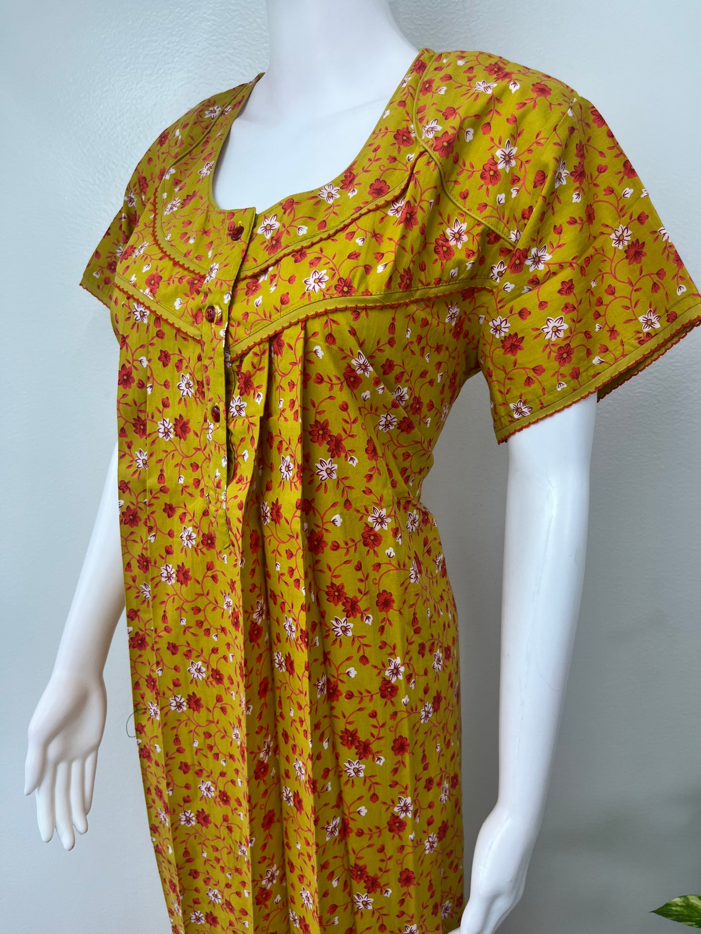 Mustard 100% Cotton Nighty Soft & Breathable