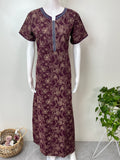 Digital Printed Pure Cotton Women's Nighty