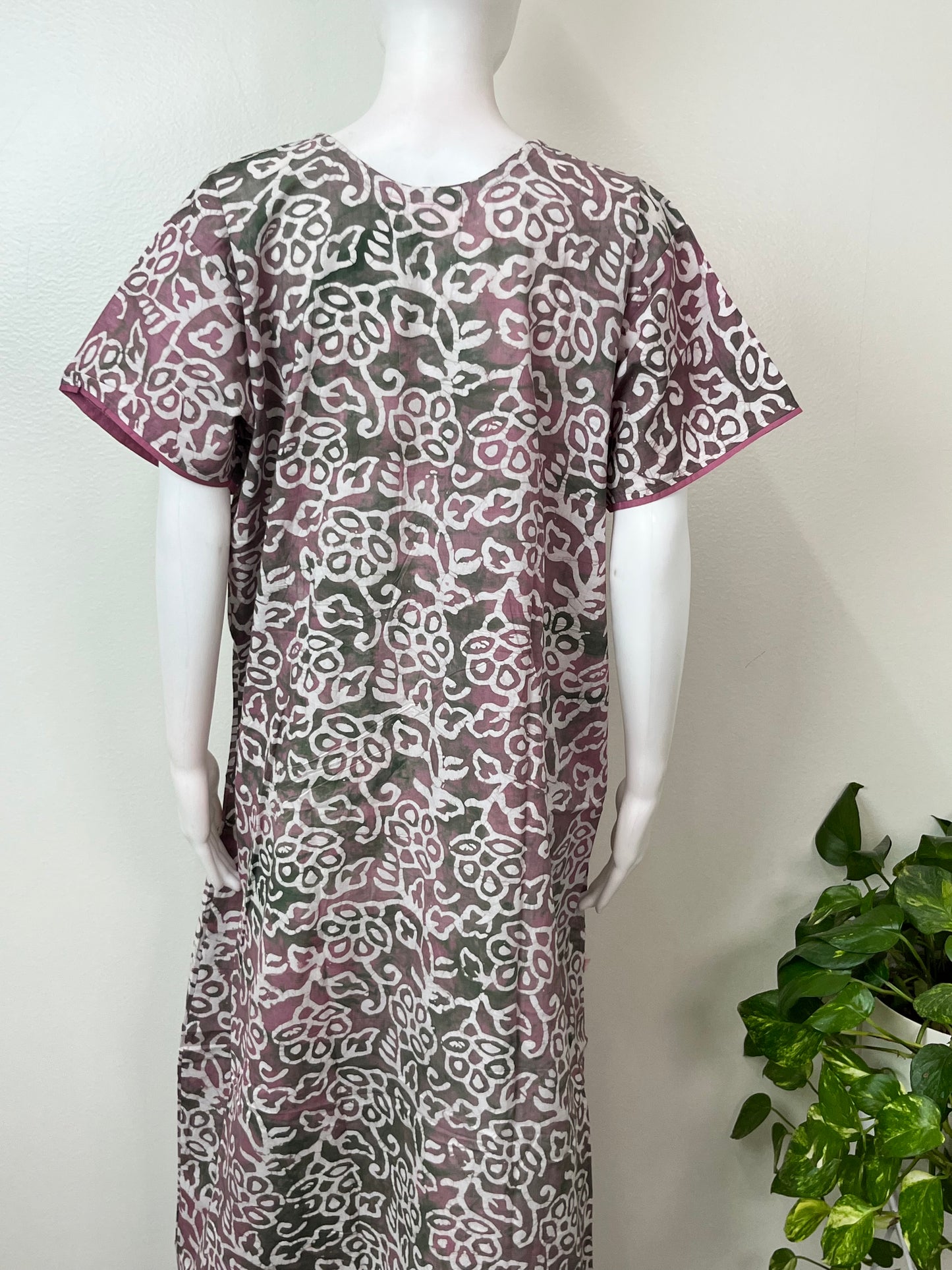 Batik Print Pure Cotton Nighty Soft & Comfortable