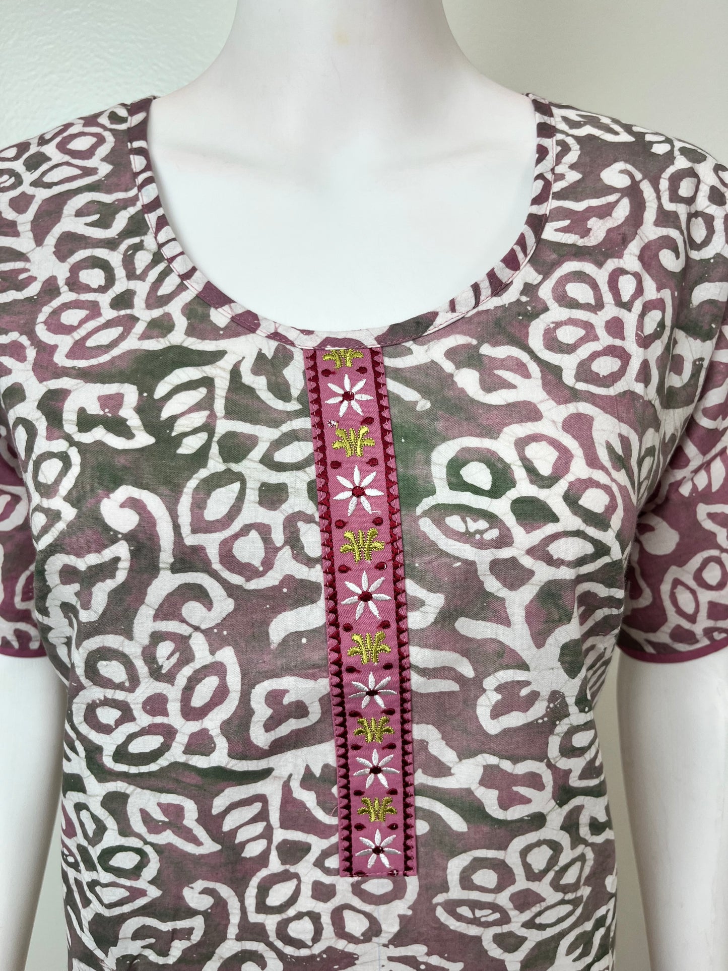 Batik Print Pure Cotton Nighty Soft & Comfortable