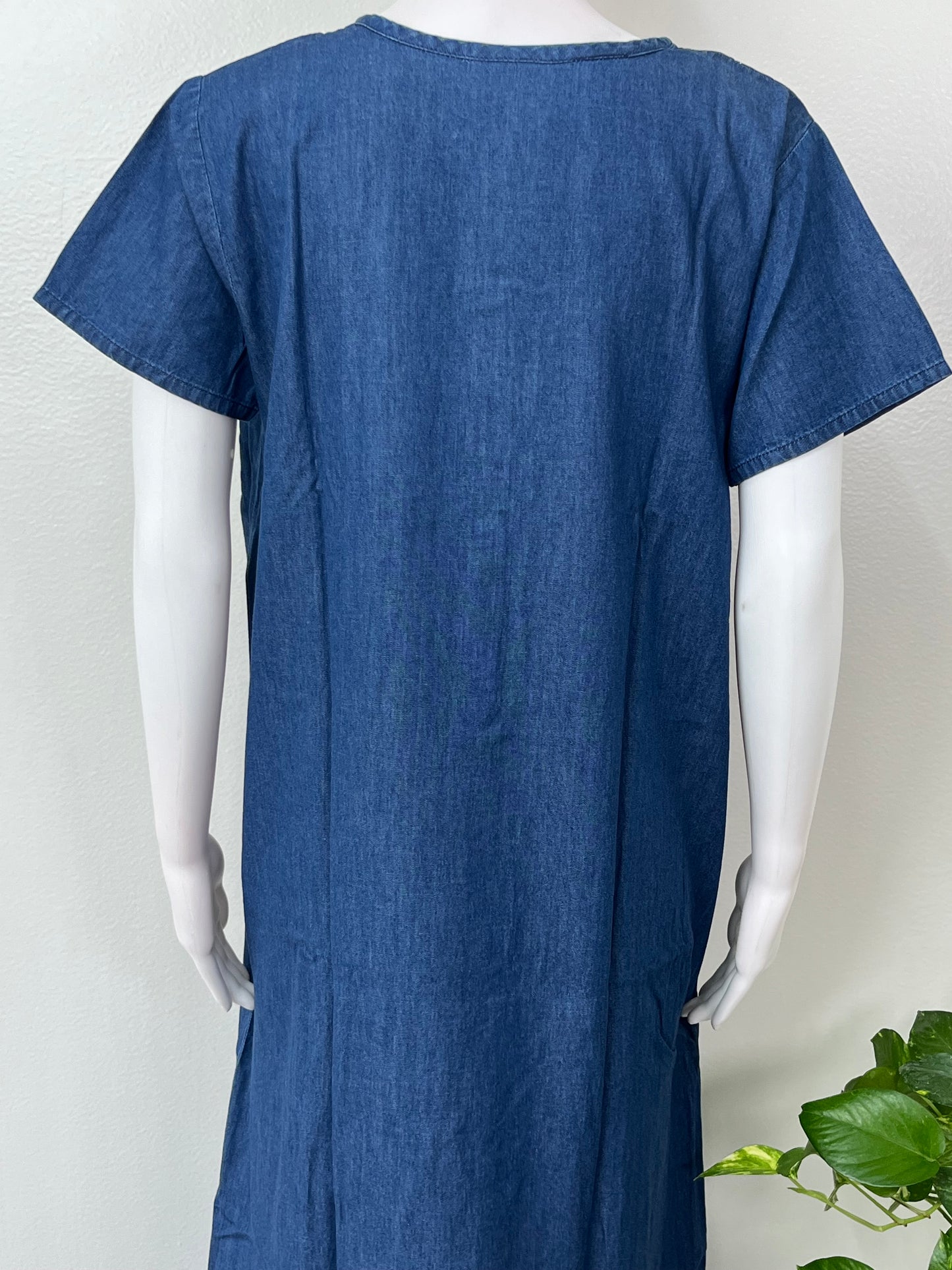 Casual Cotton Denim Nighty