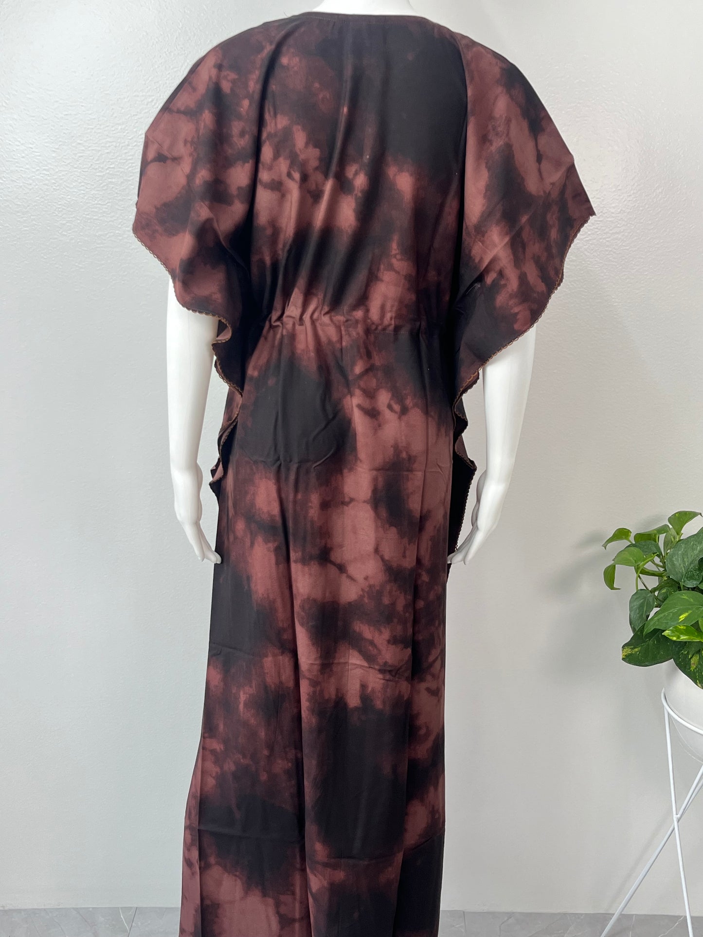 Coffee Alpine Kaftan Elegant & Classy
