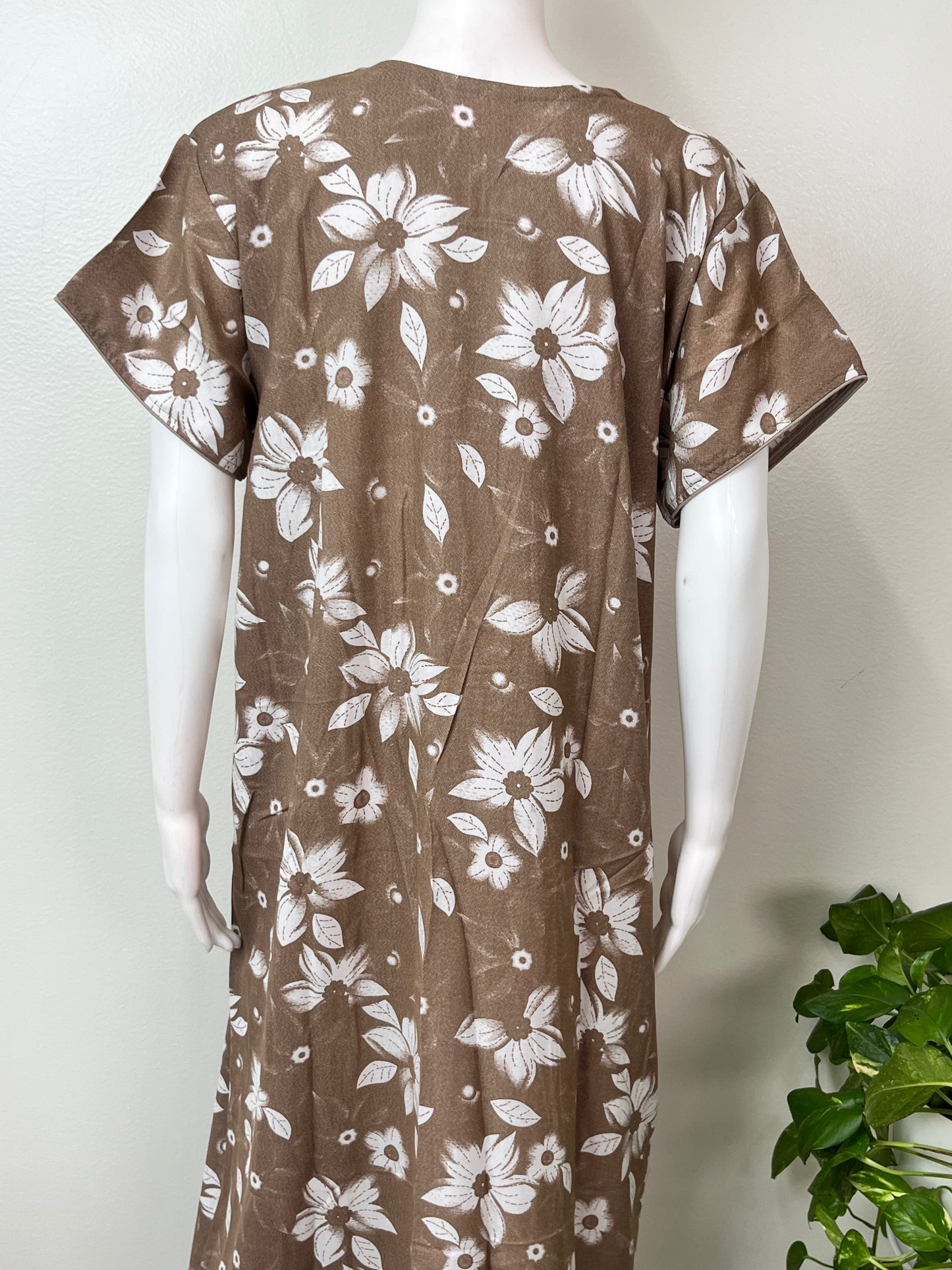 Coffee Premium Alpine Fabric Nighty