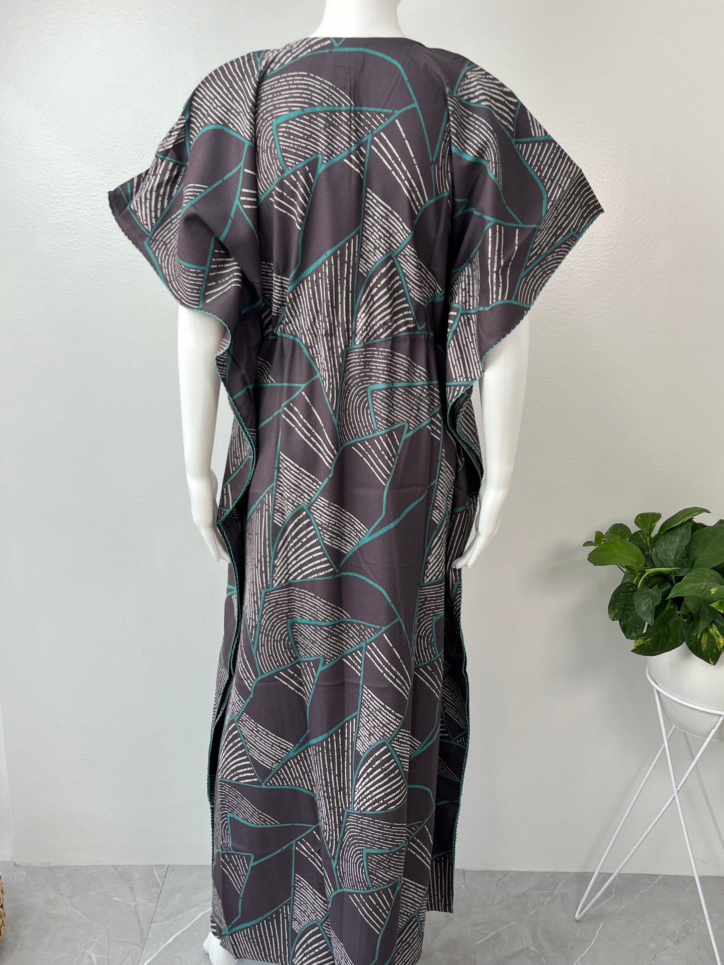 Grey Alpine Kaftan Elegant & Classy