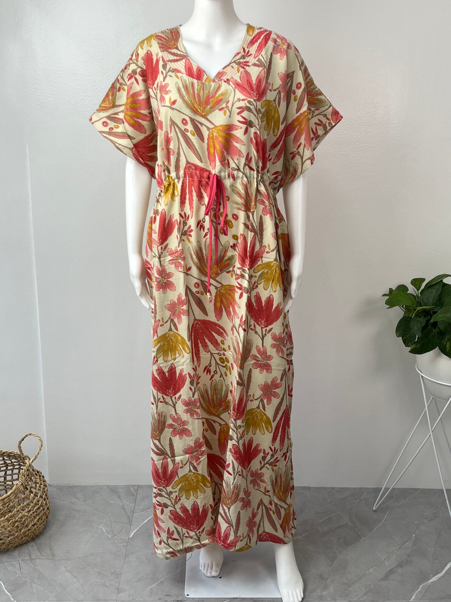 Peach Alpine Kaftan Elegant & Classy
