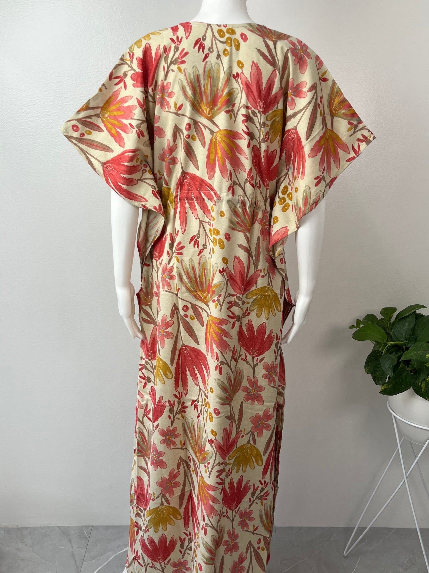 Peach Alpine Kaftan Elegant & Classy